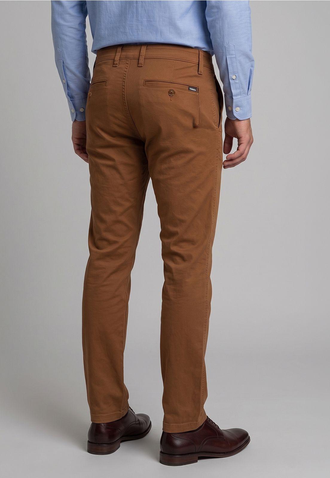 Pantalón Chicago Slim L-33 Camel-2