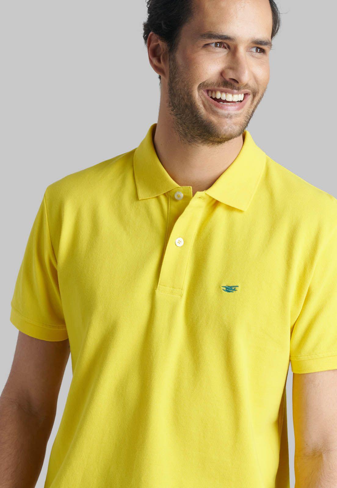 Polera Pique Básica Yellow-2