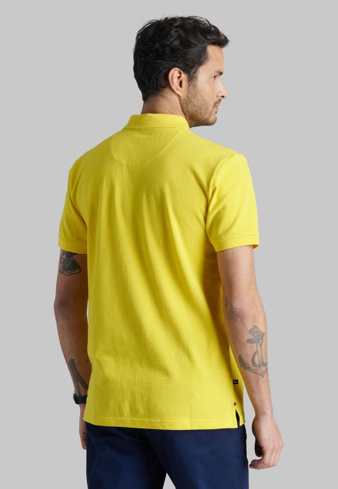 Polera Pique Básica Yellow-3