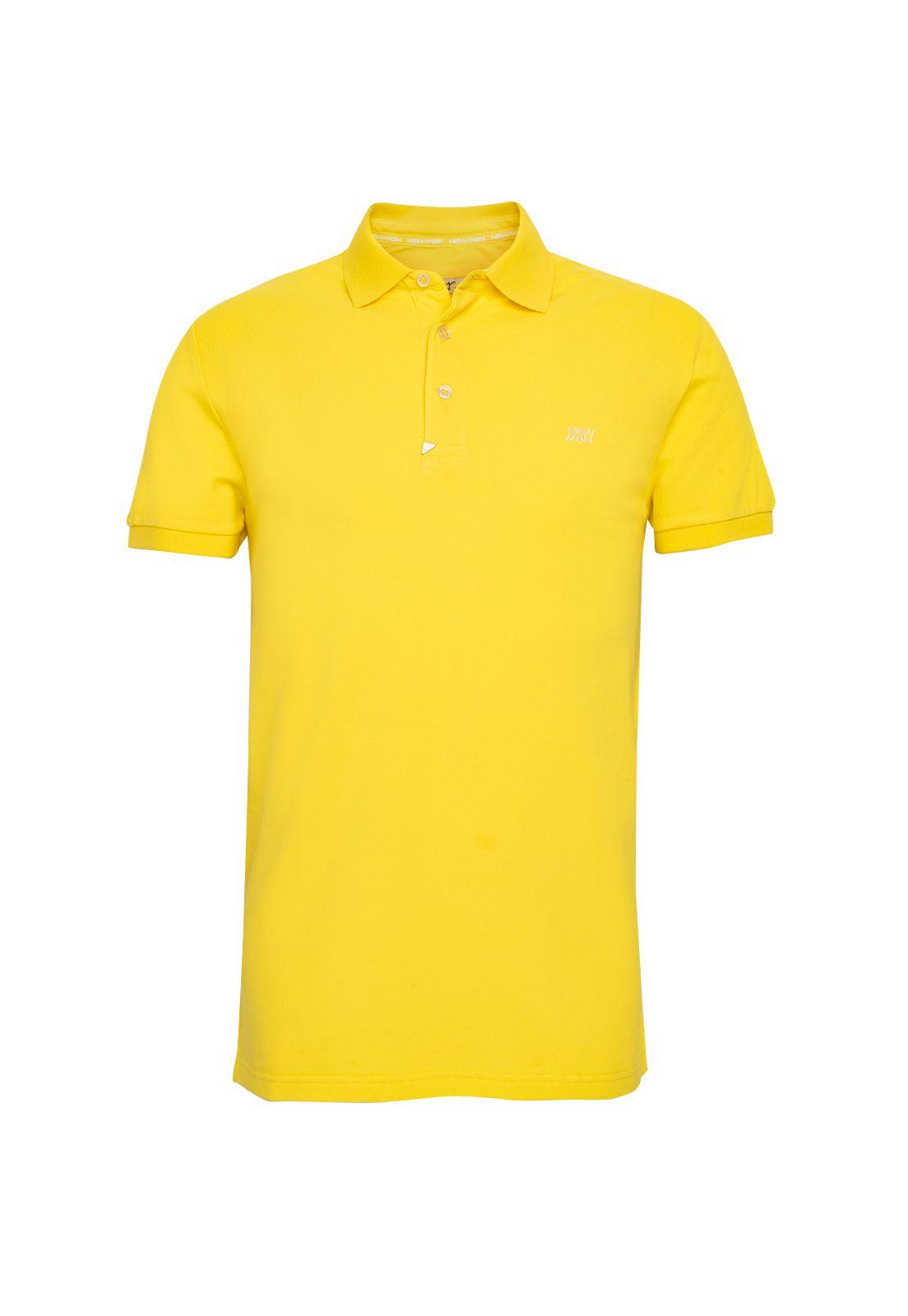 POLERA POLO PIQUÉ YELLOW SS-4