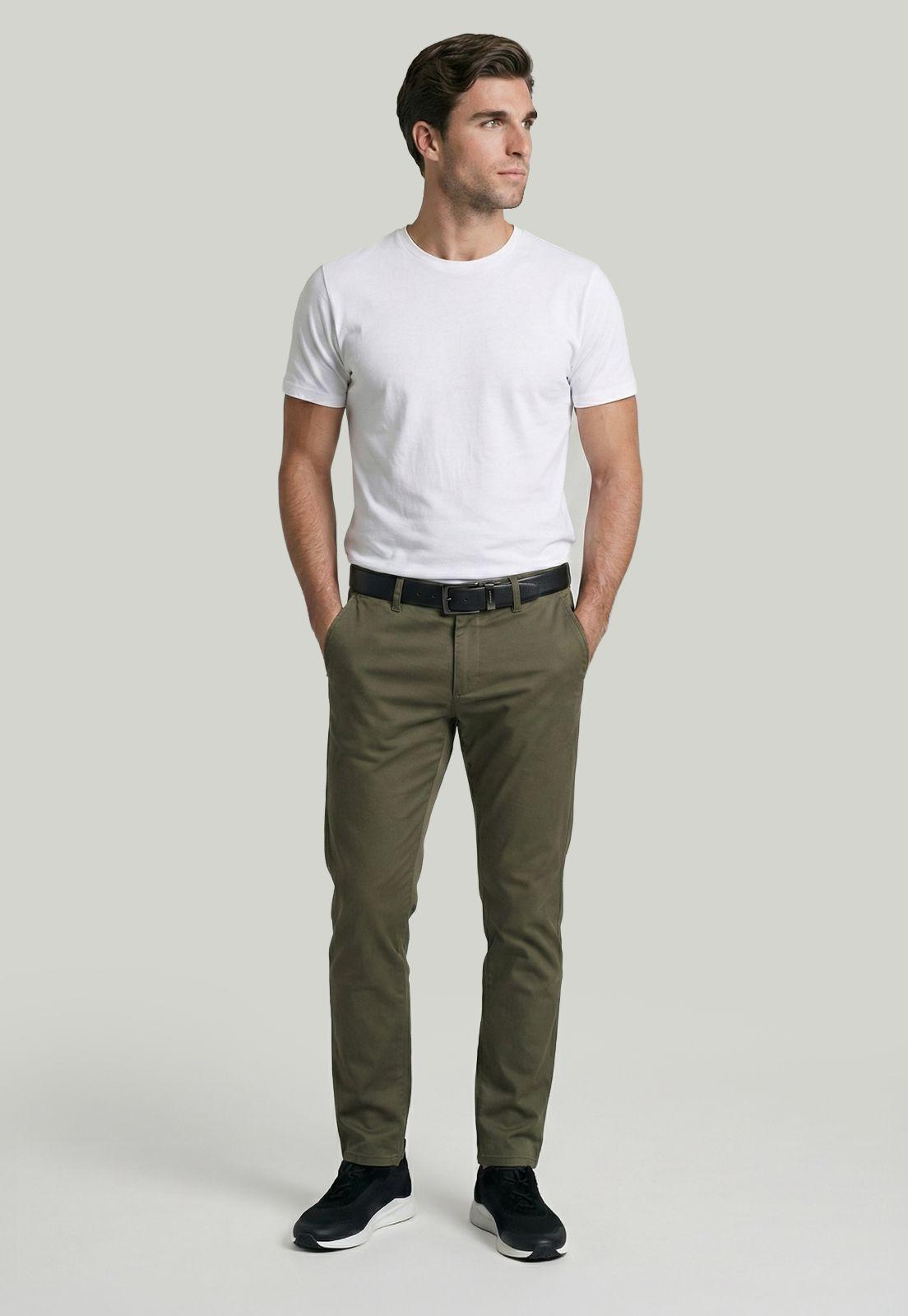 Pantalón Bagneaux Slim Fit Military-1