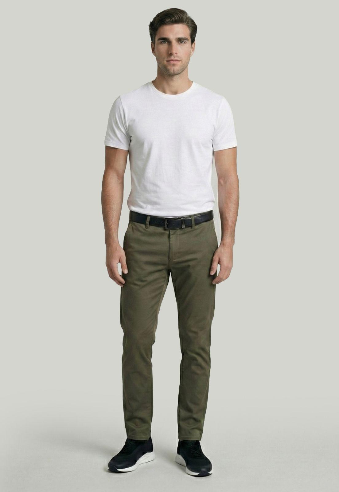 Pantalón Bagneaux Slim Fit Military-4