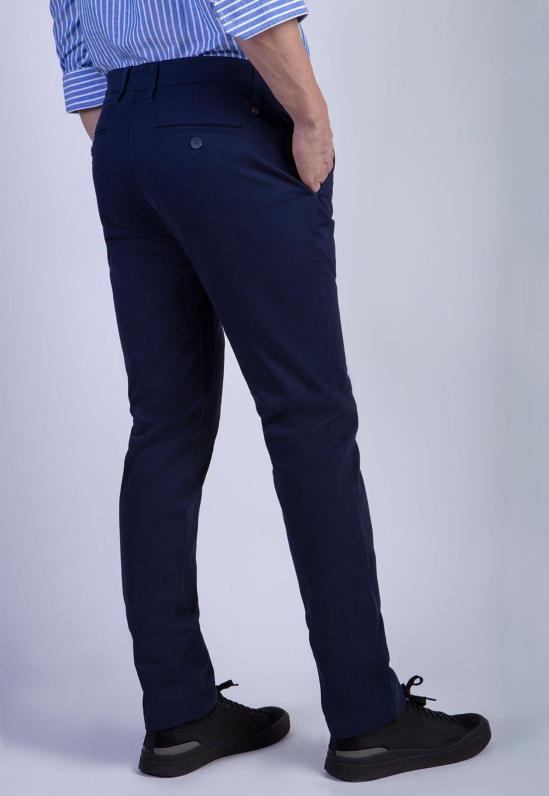 Pantalón Twill Slim /31 Dk.Blue-1