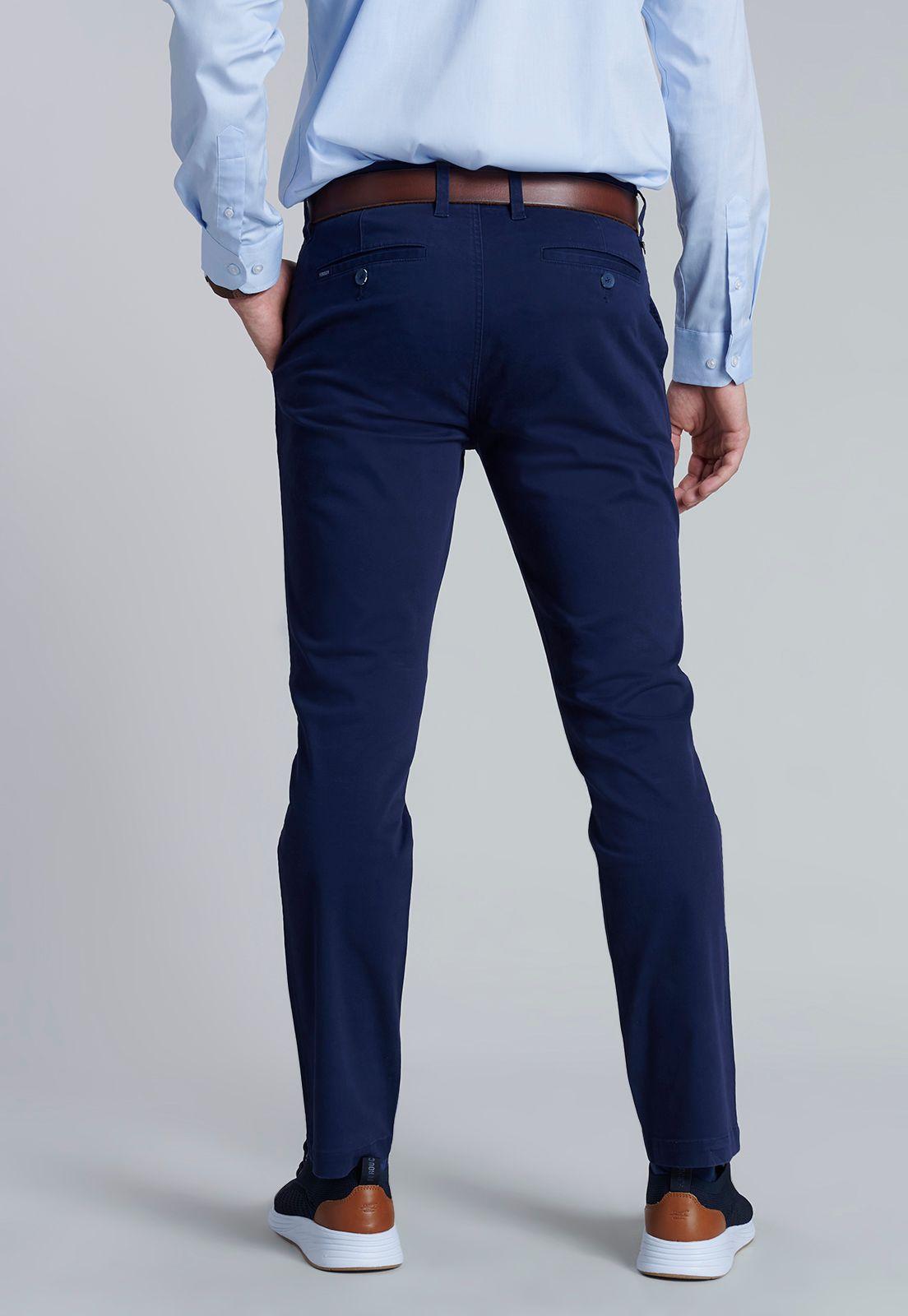 Pantalón Twill Slim /31 Dk.Blue-7