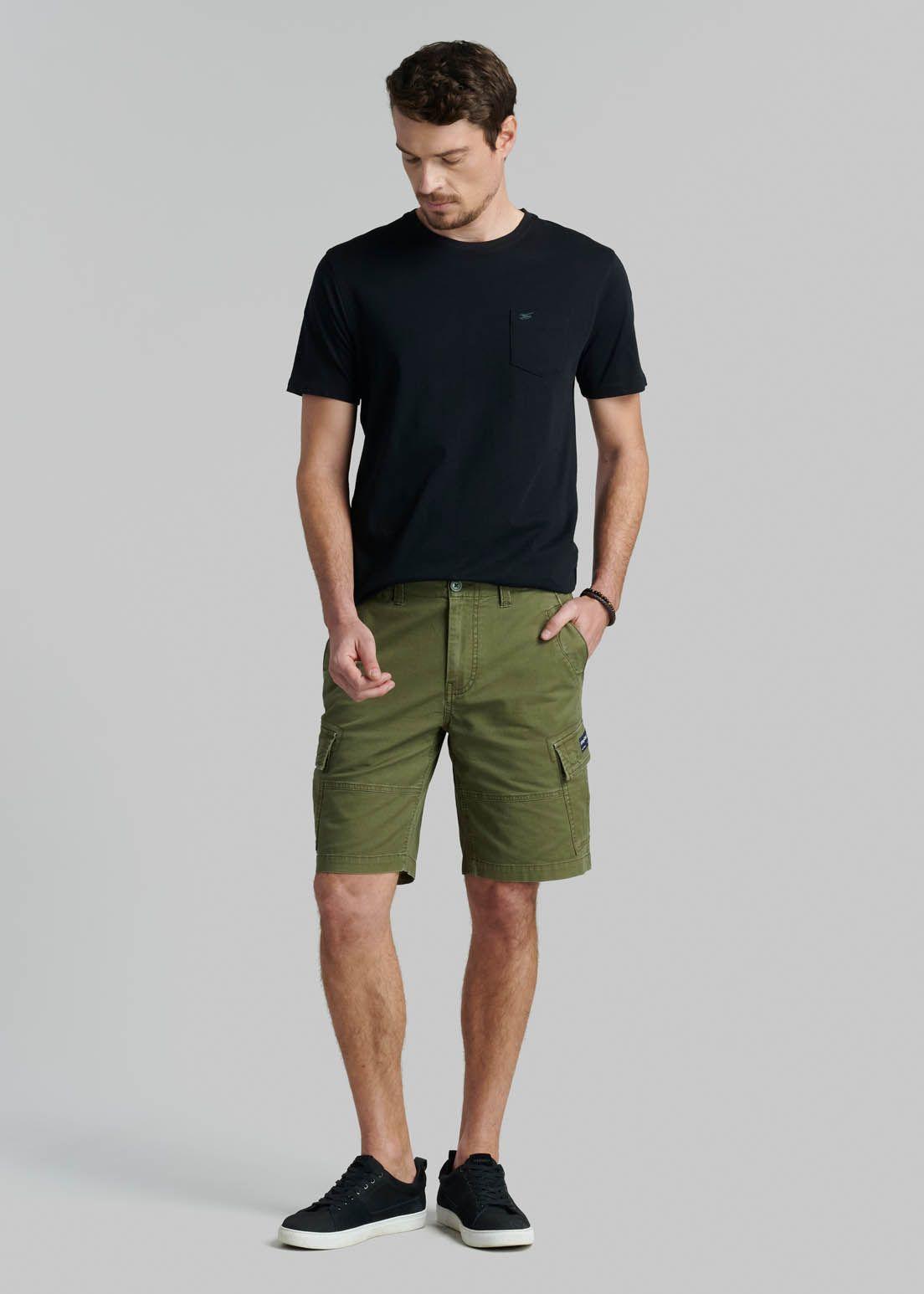 Bermuda Oregon Sport Olive-1