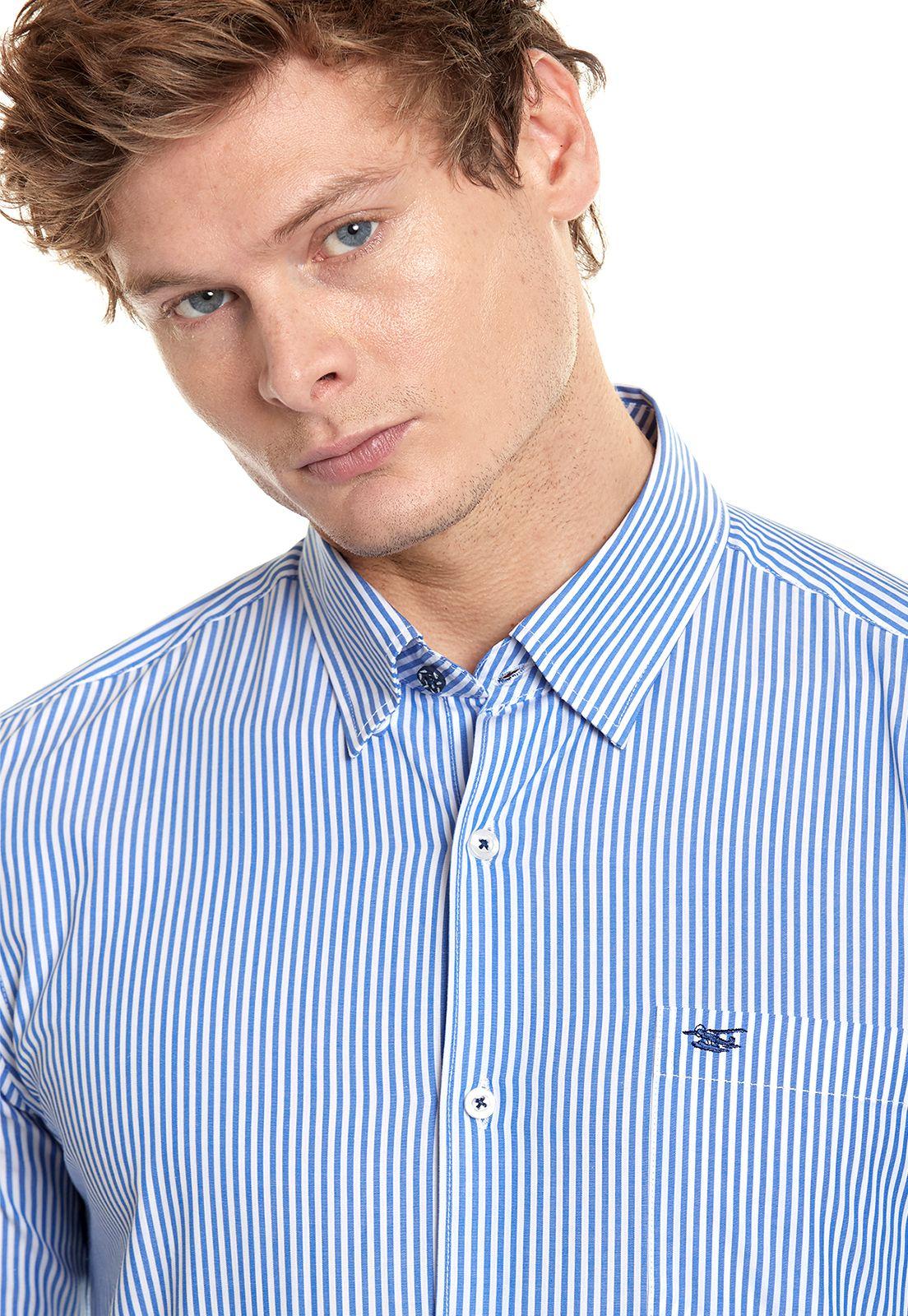 Camisa Listada Bristol F Blue-3