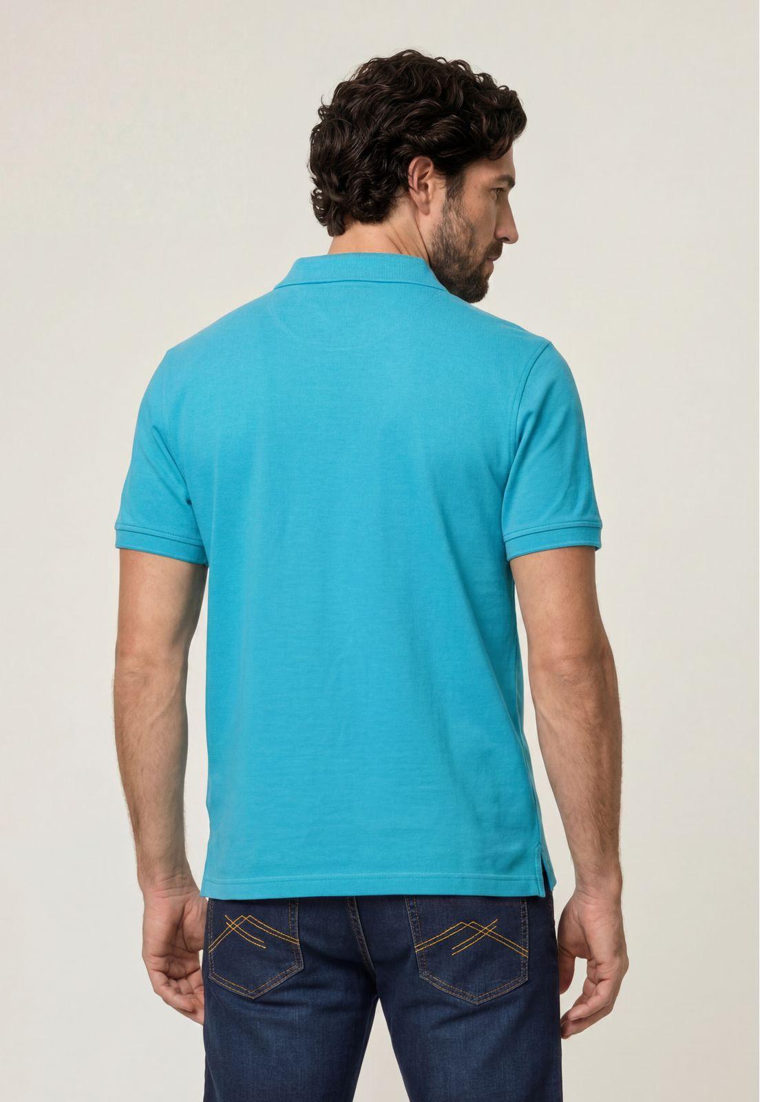 Polo Piqué Lt Turquoise-2