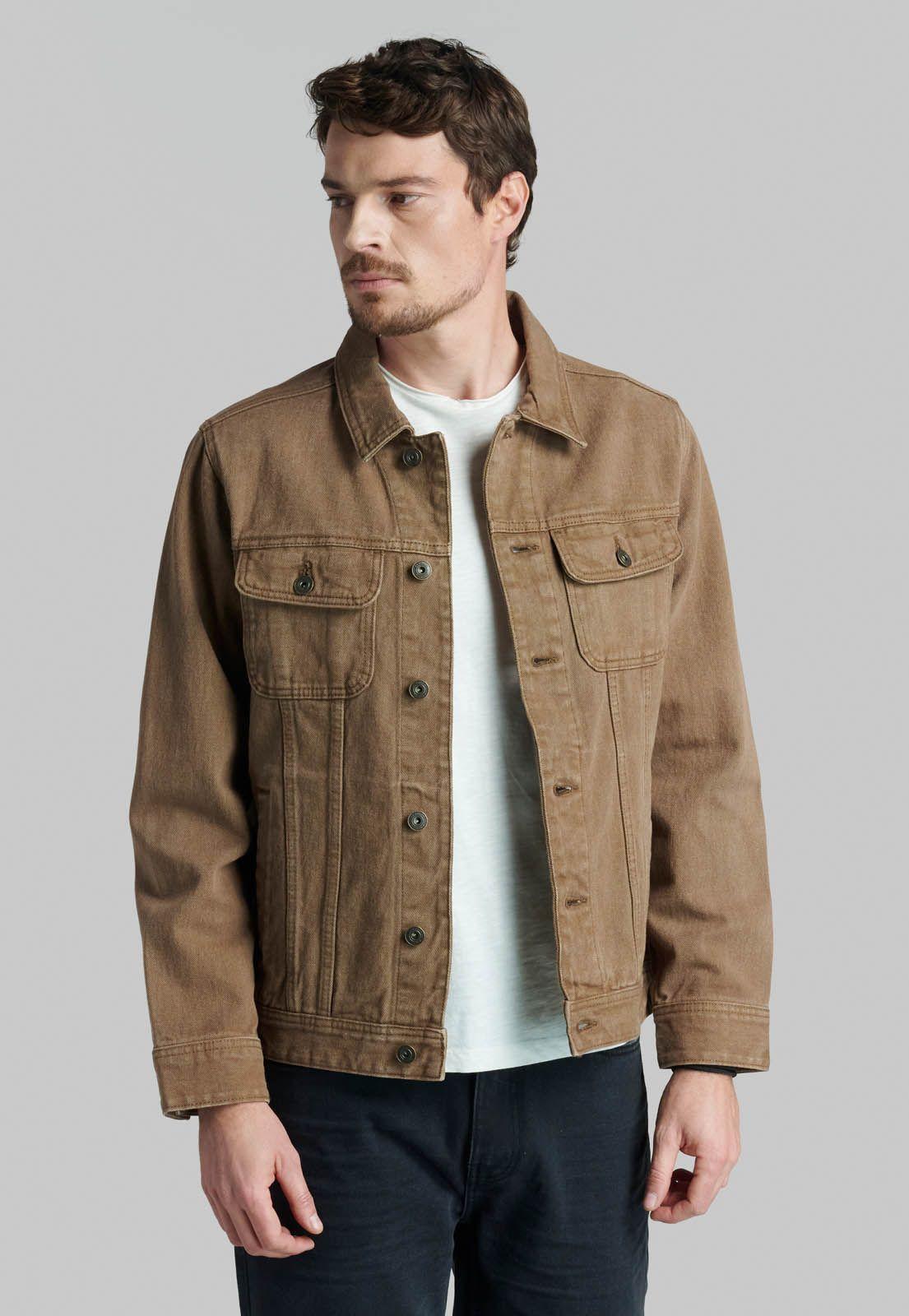Chaqueta Trucker Sport Brown-0