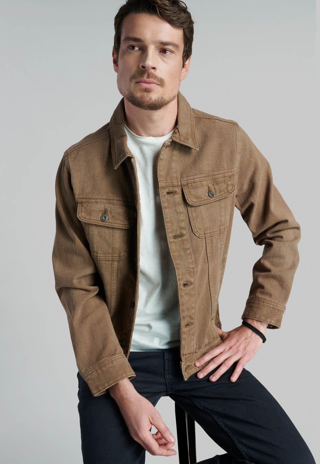 Chaqueta Trucker Sport Brown-4