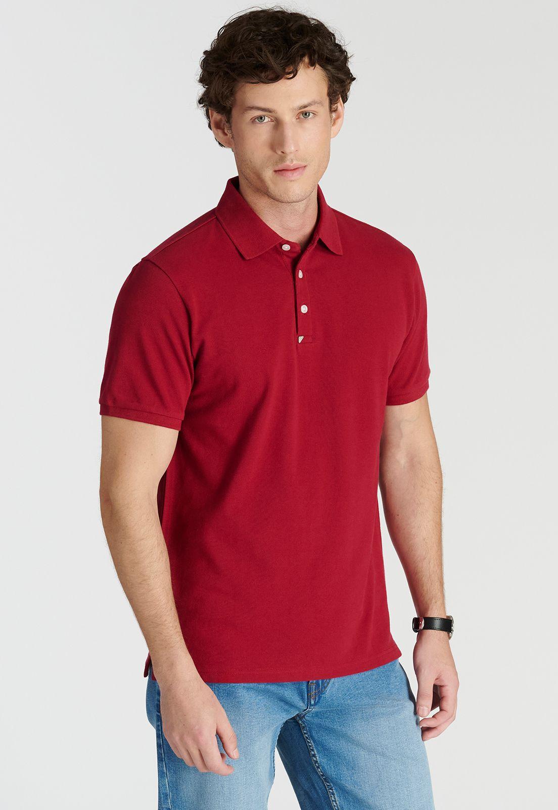 Polera Polo Roma Heritage Cherry-0
