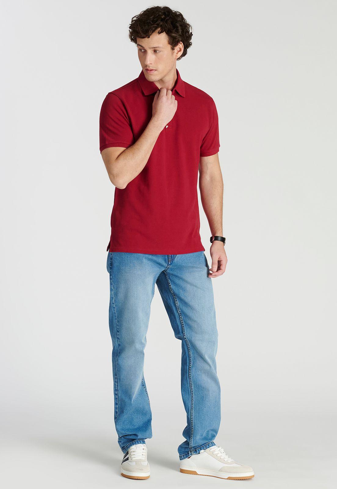 Polera Polo Roma Heritage Cherry-1