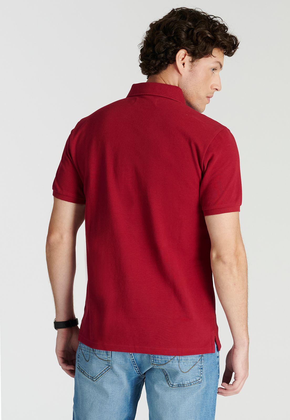 Polera Polo Roma Heritage Cherry-3