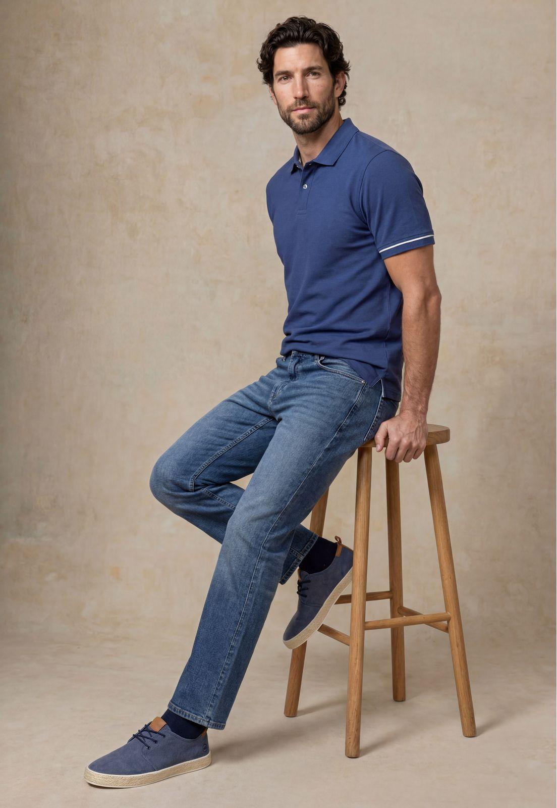 Polera Traveller Arizona Navy-4