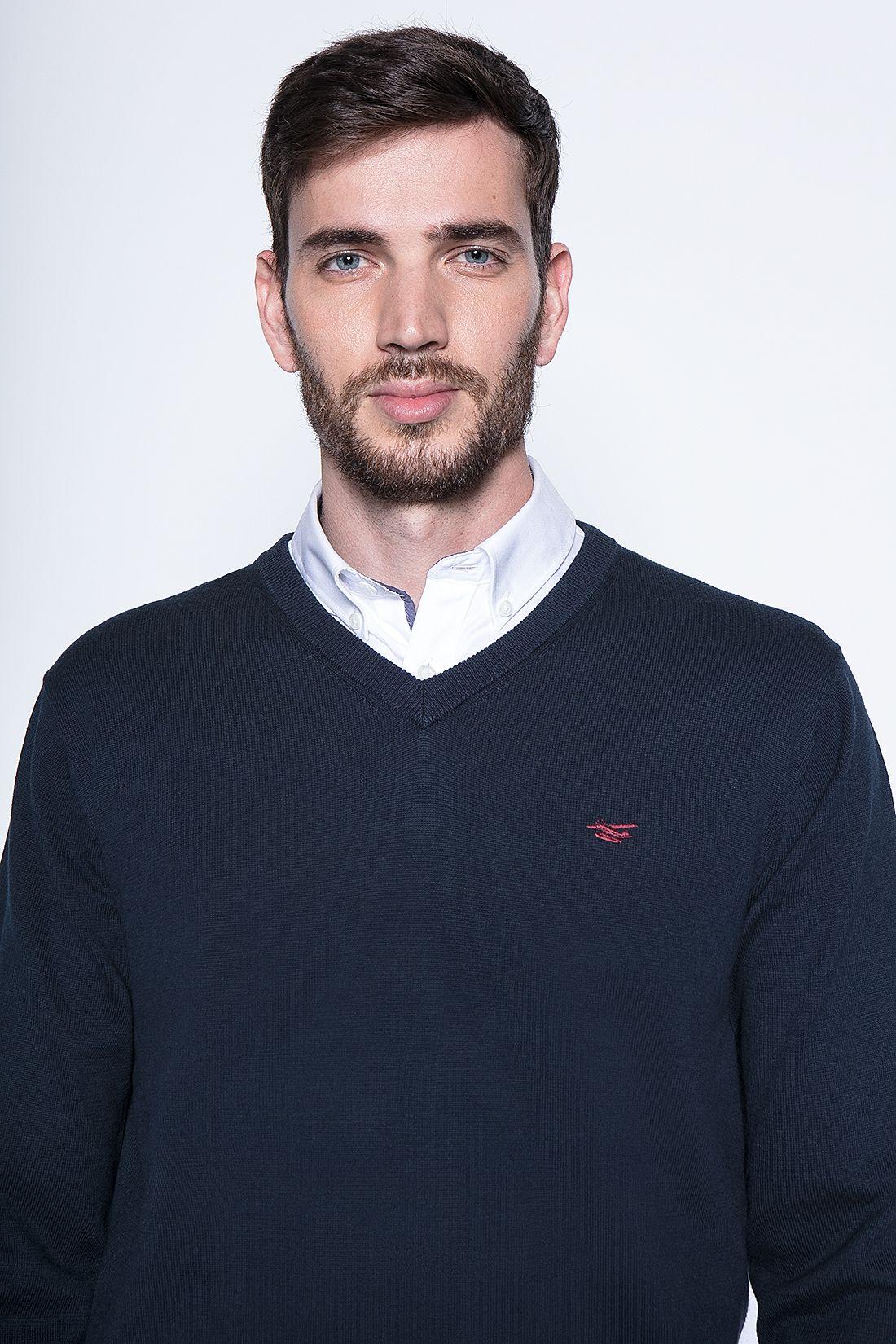 Sweater Navy Smart Casual L/S-2