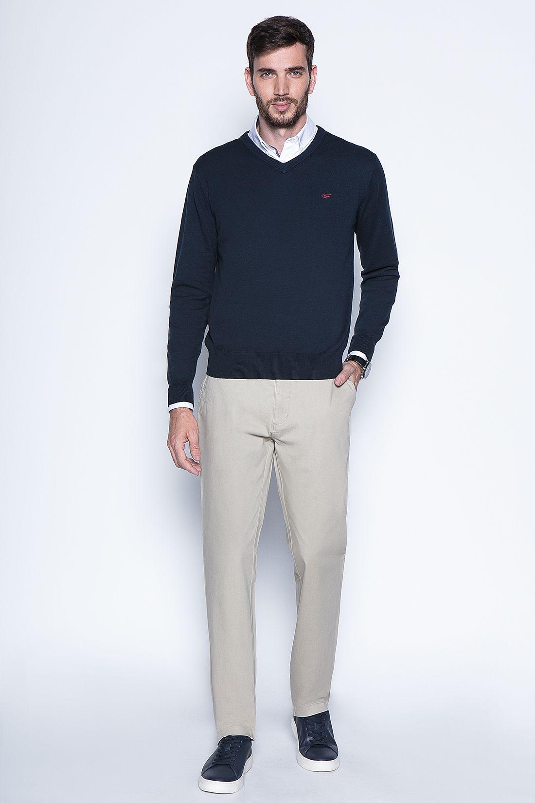 Sweater Navy Smart Casual L/S-3