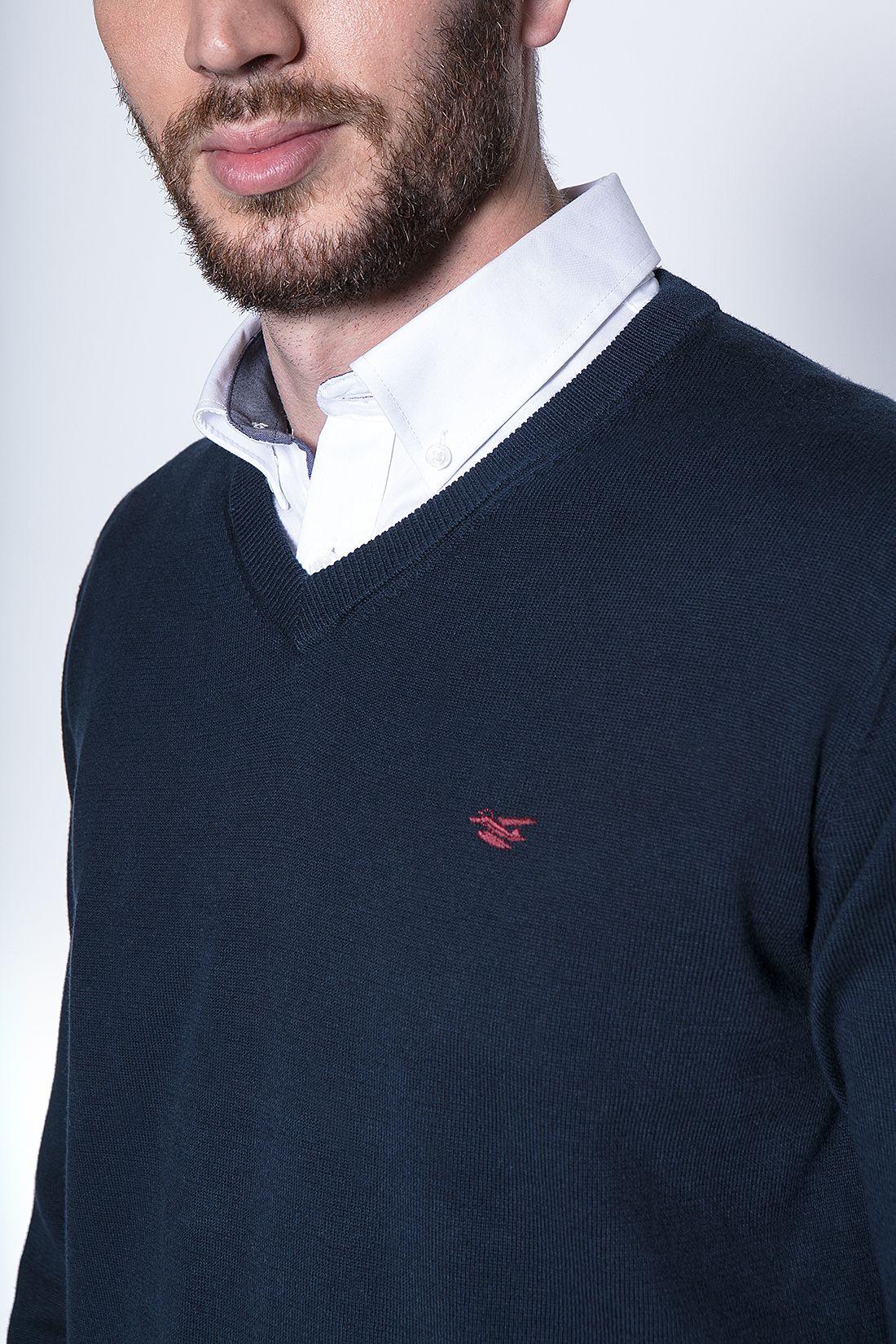 Sweater Navy Smart Casual L/S-4