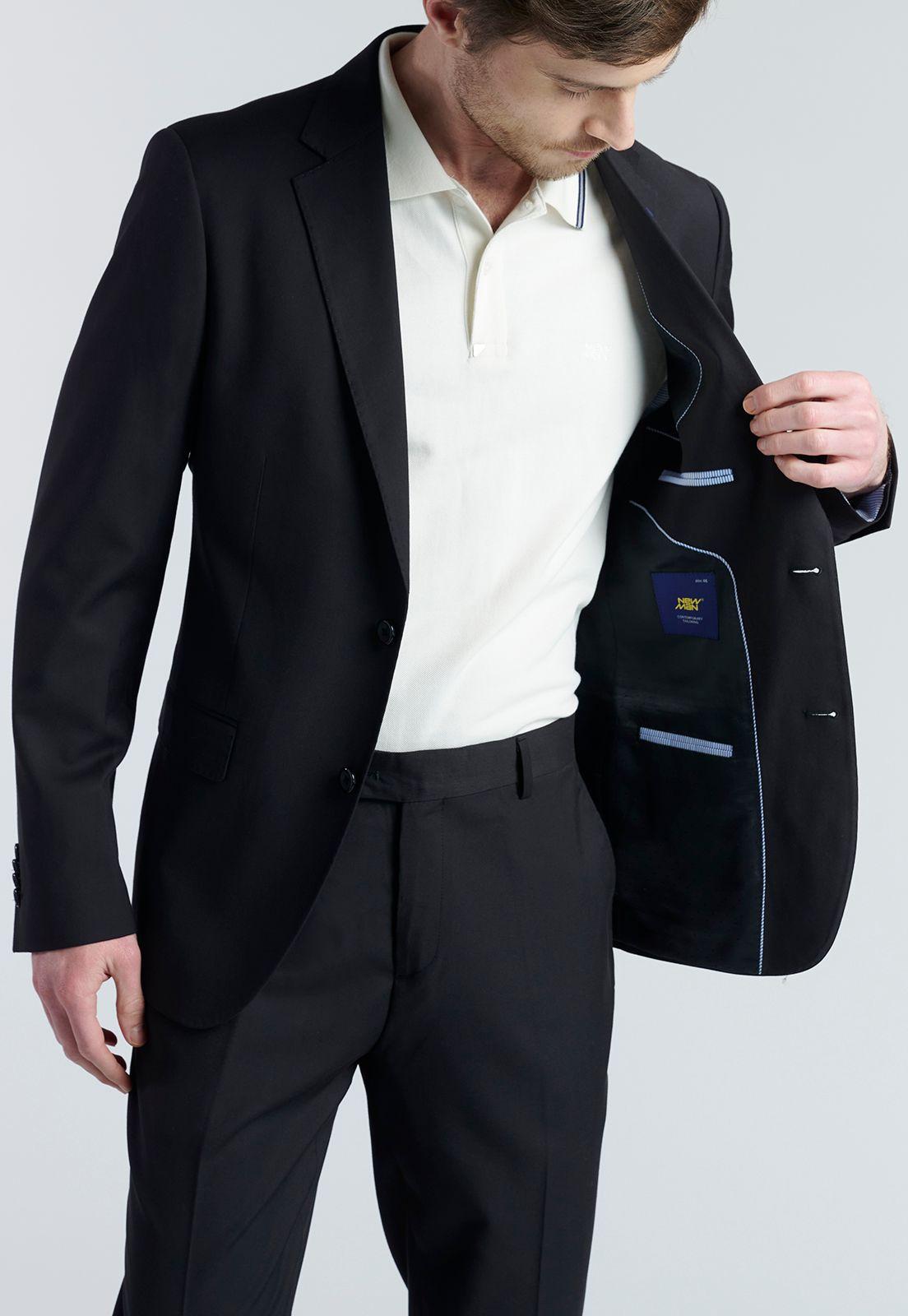 Blazer Suit Bailon Black-4