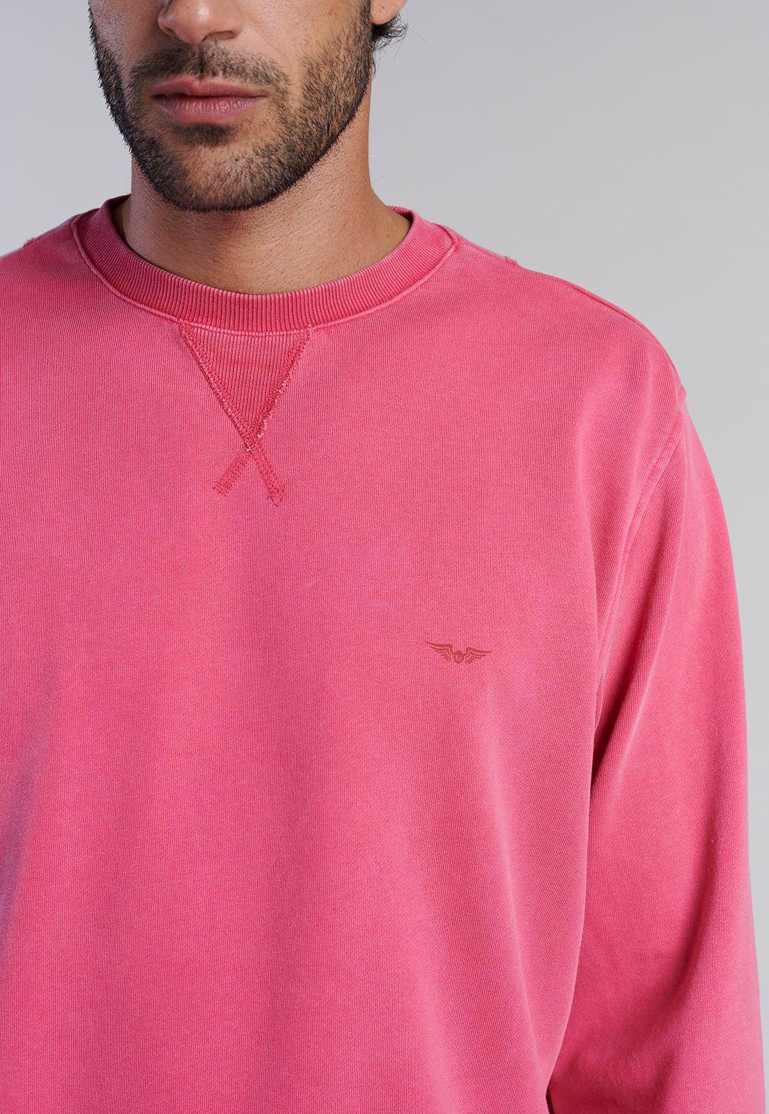 Polerón Crew Neck Anaheim Dk Coral-2