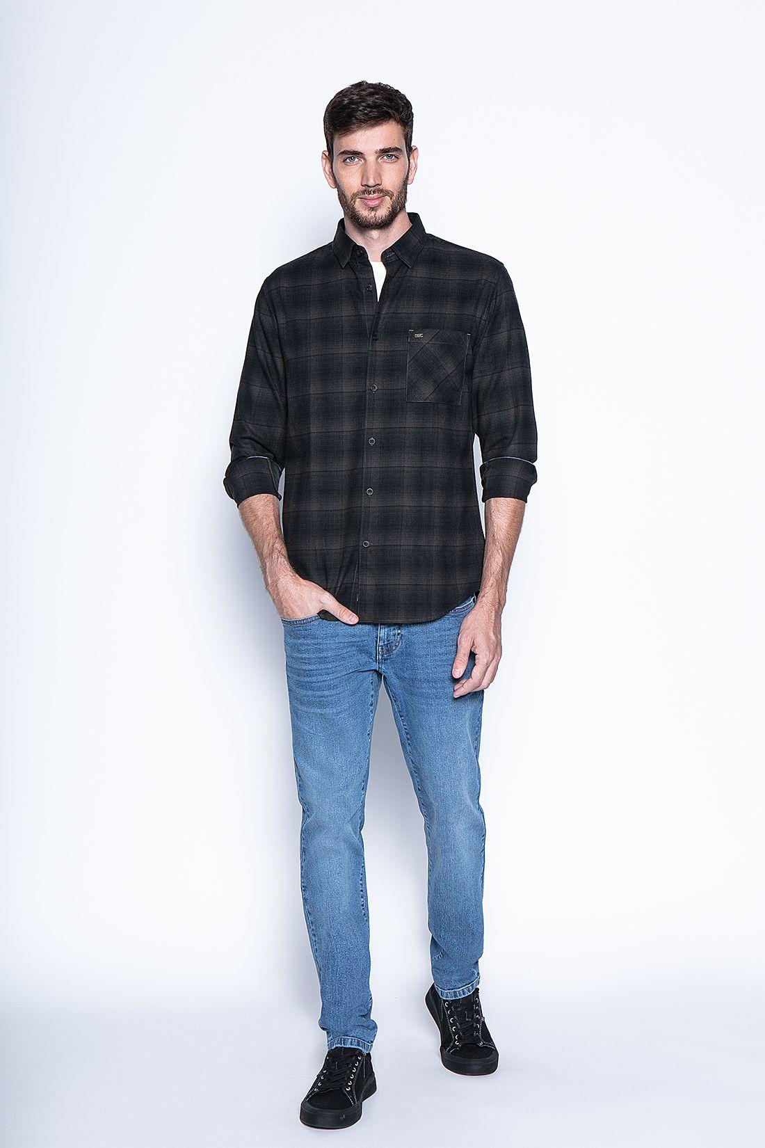Camisa Check Orlando Fj Military-3