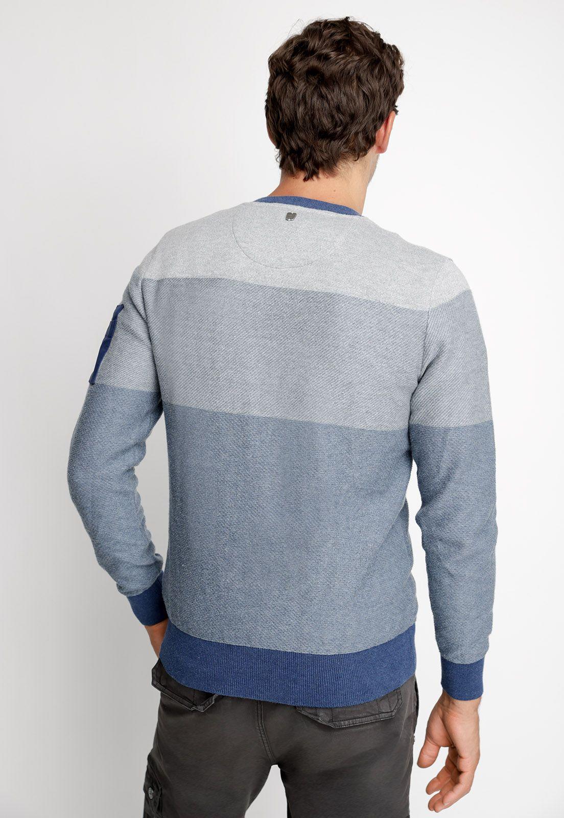 Sweater Washington Blue Melange-1