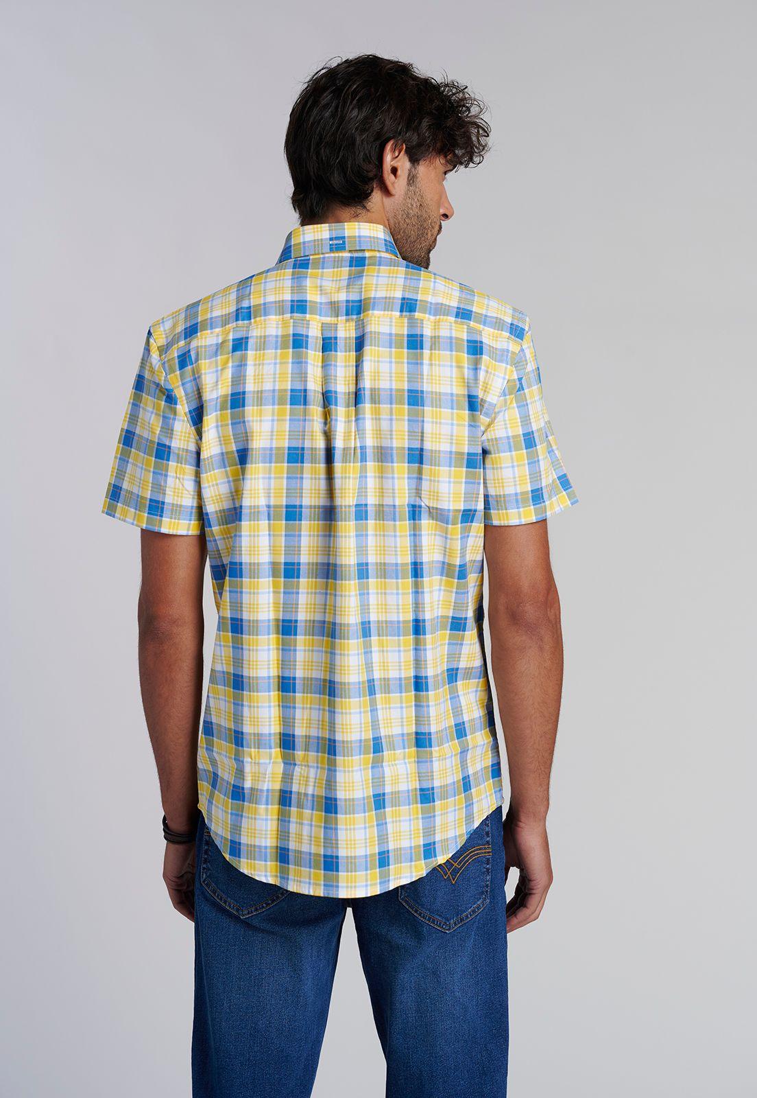 Camisa Checkered Boston  F Yellow-3
