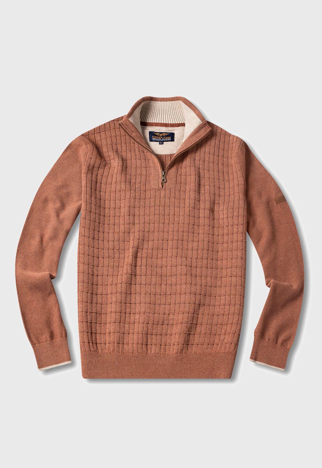 SWEATER DAKOTA CAMEL MELANGE-4