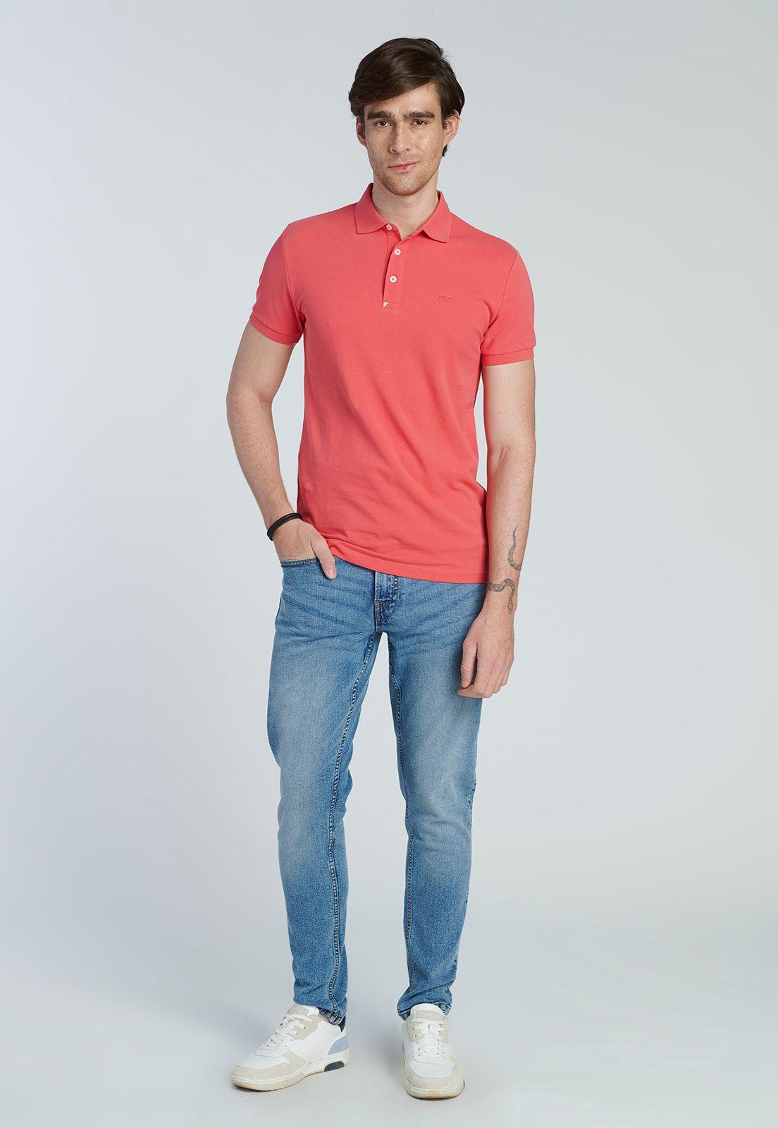 Polo Comillas Coral-1