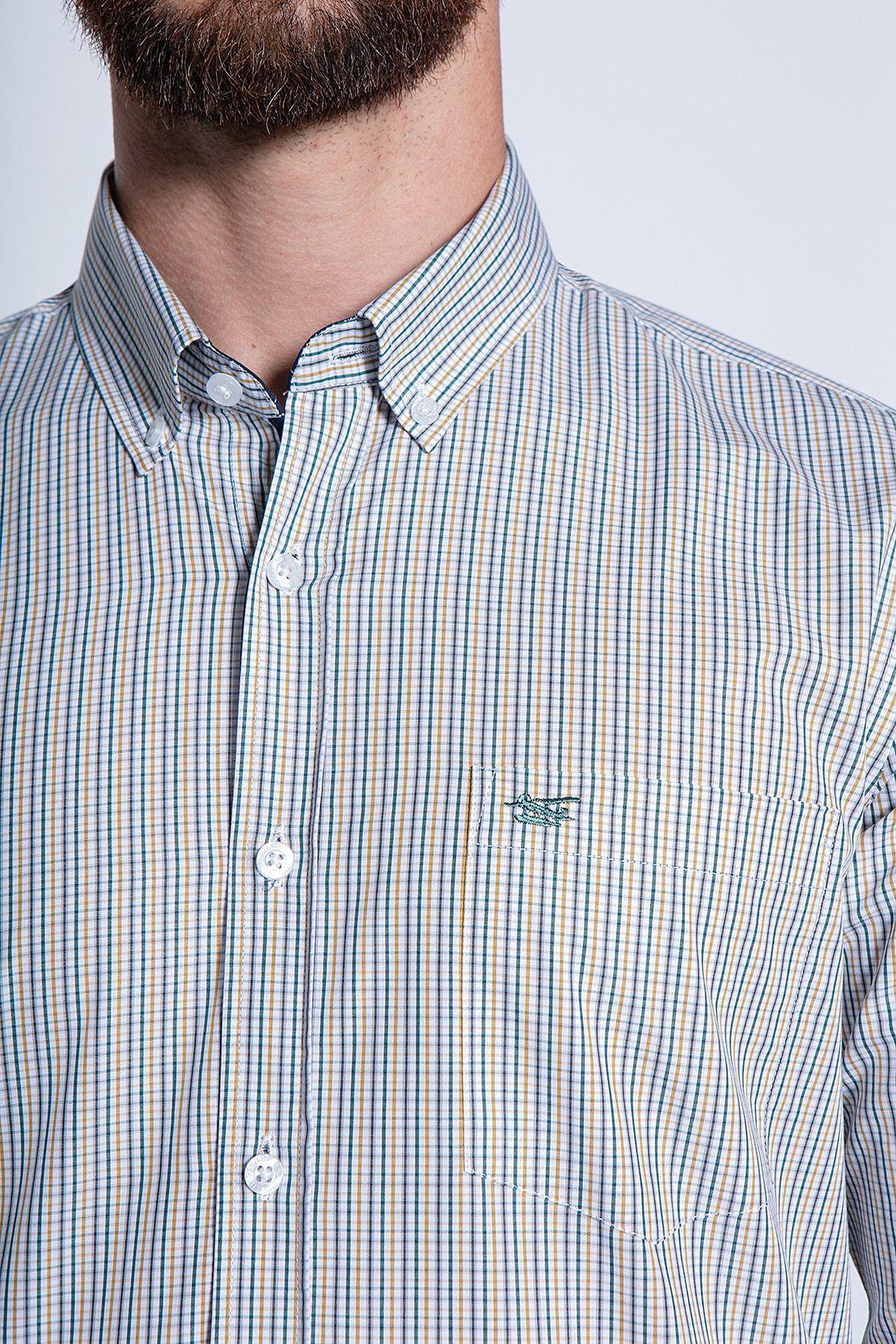 Camisa Cuadro Dakota Sm Mustard-4