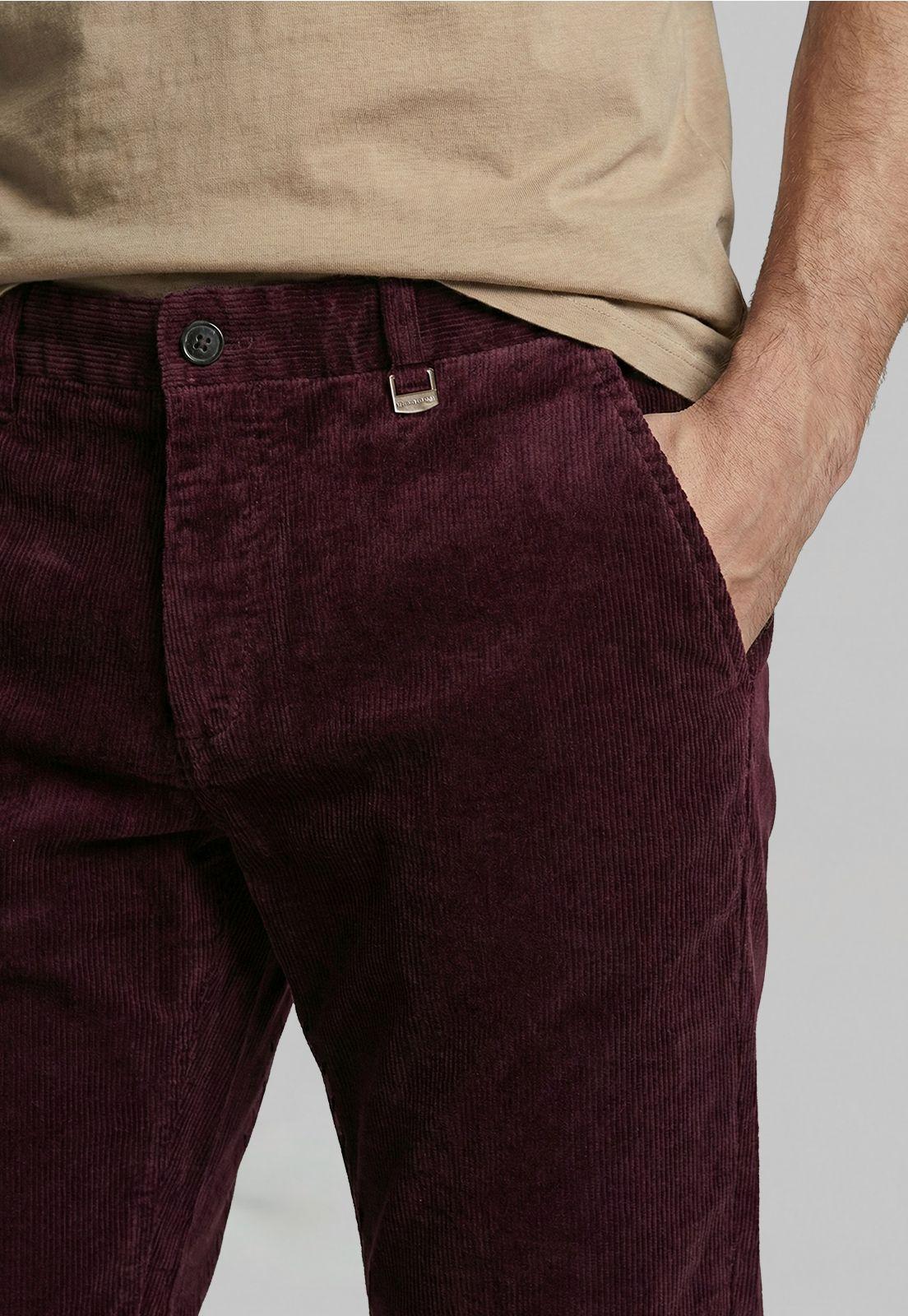 Pantalon Camdem Burgundy-2