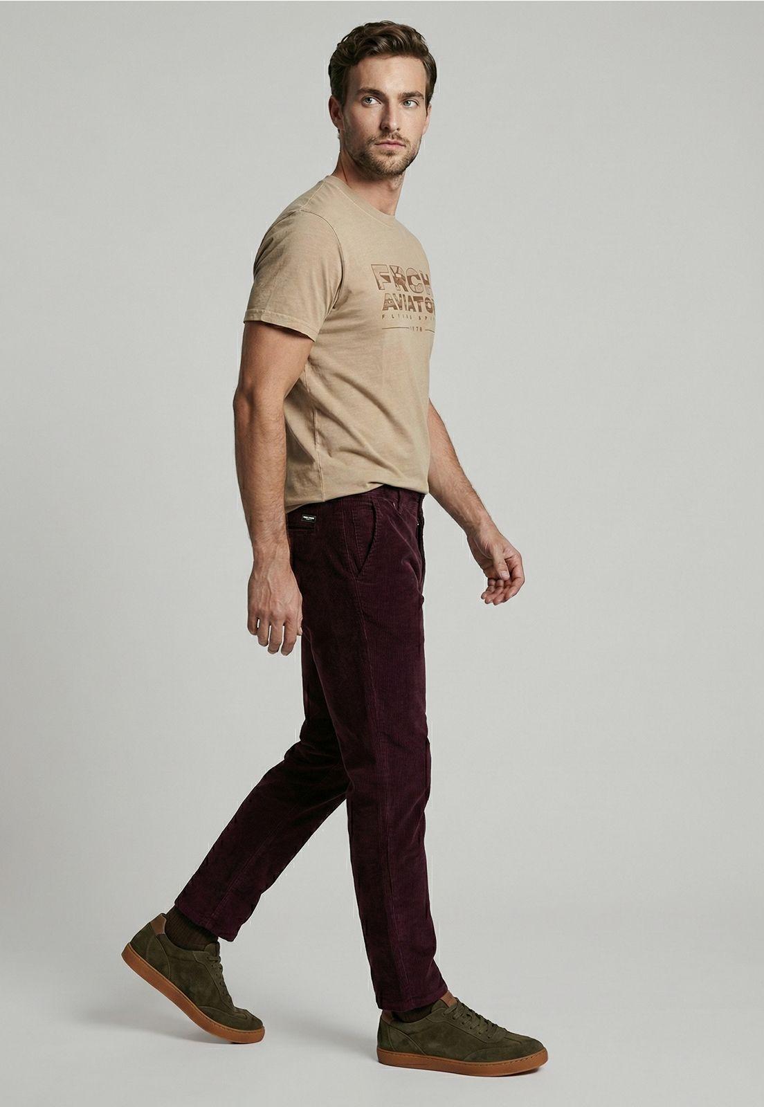 Pantalon Camdem Burgundy-4