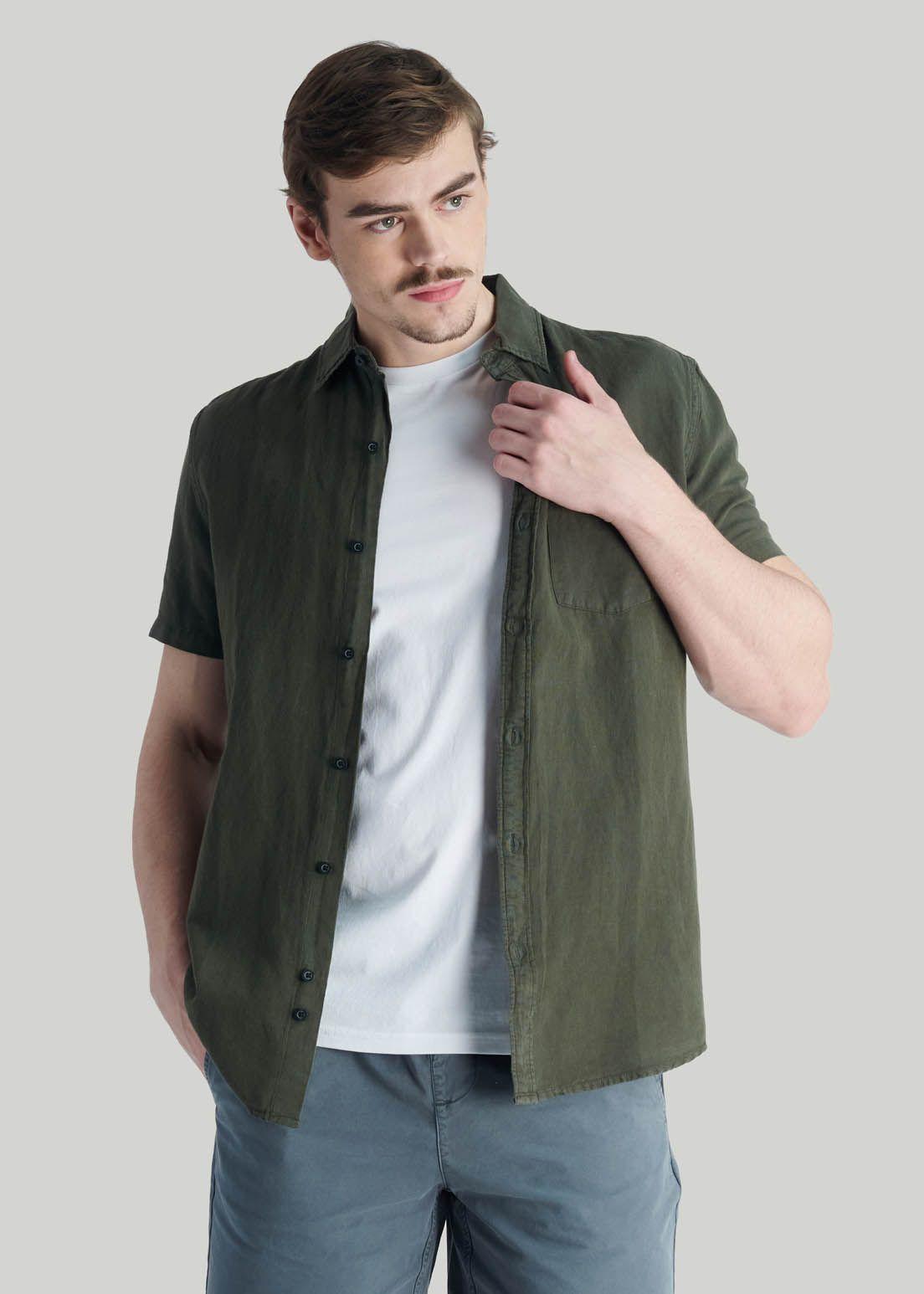 Camisa Algarrobo Charcoal-1