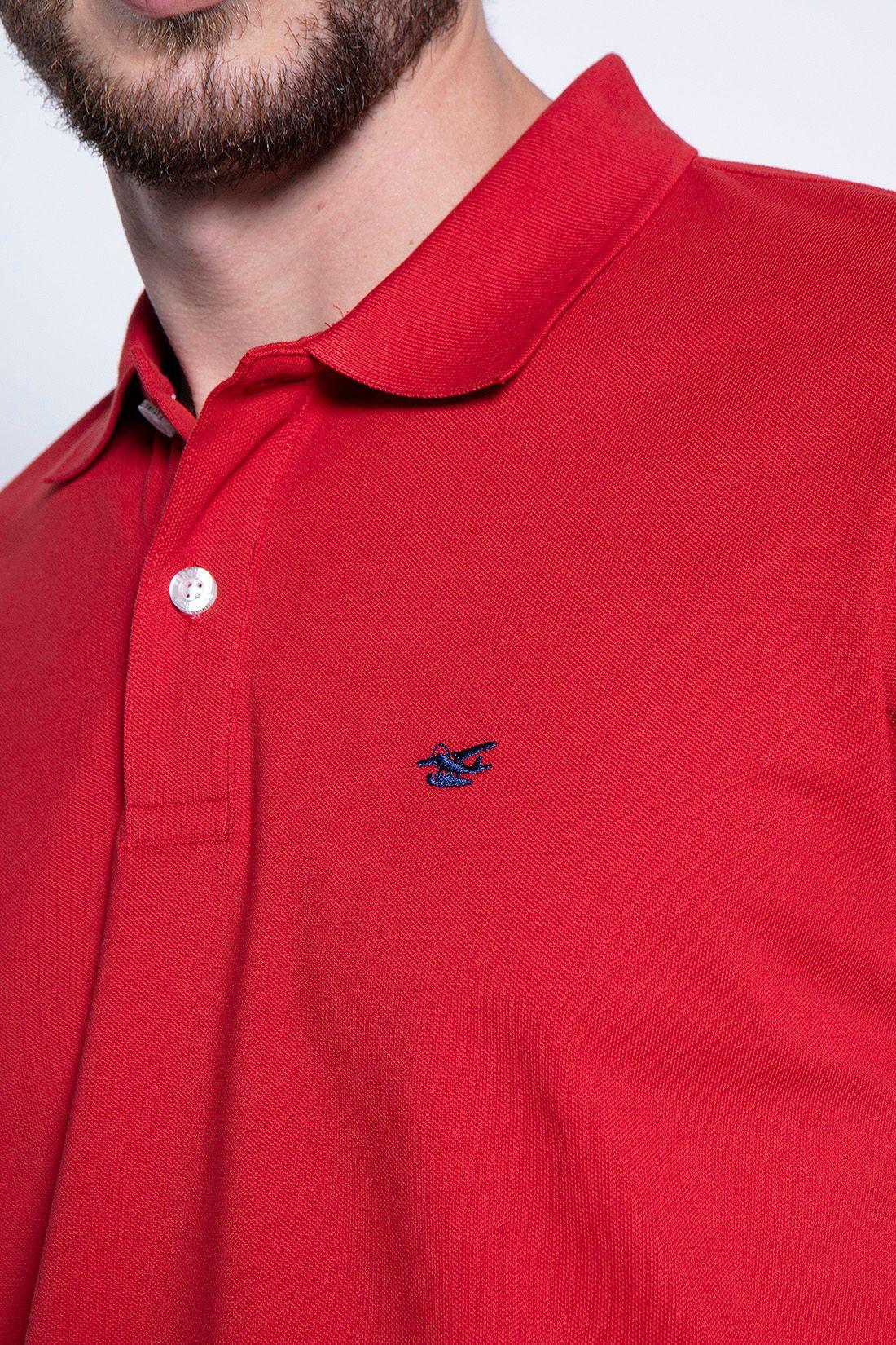 Polera Básica Pique Mc Red-4