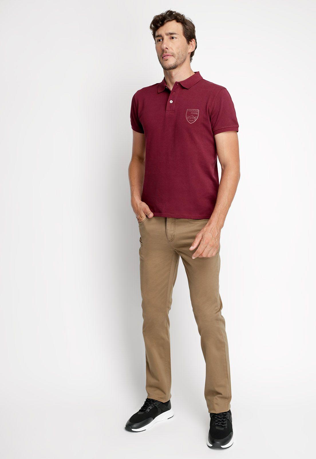 Polera Polo New Hampshire Burgundy-3