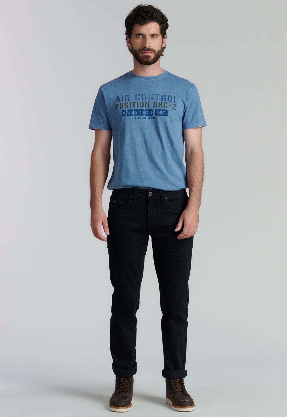 Jeans Básico Bristol Fjs Black-1