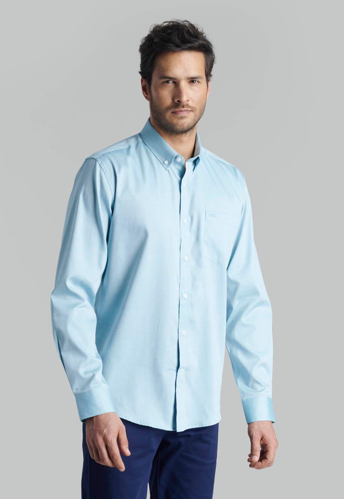 Camisa Oxford Smart Casual Fr River-0