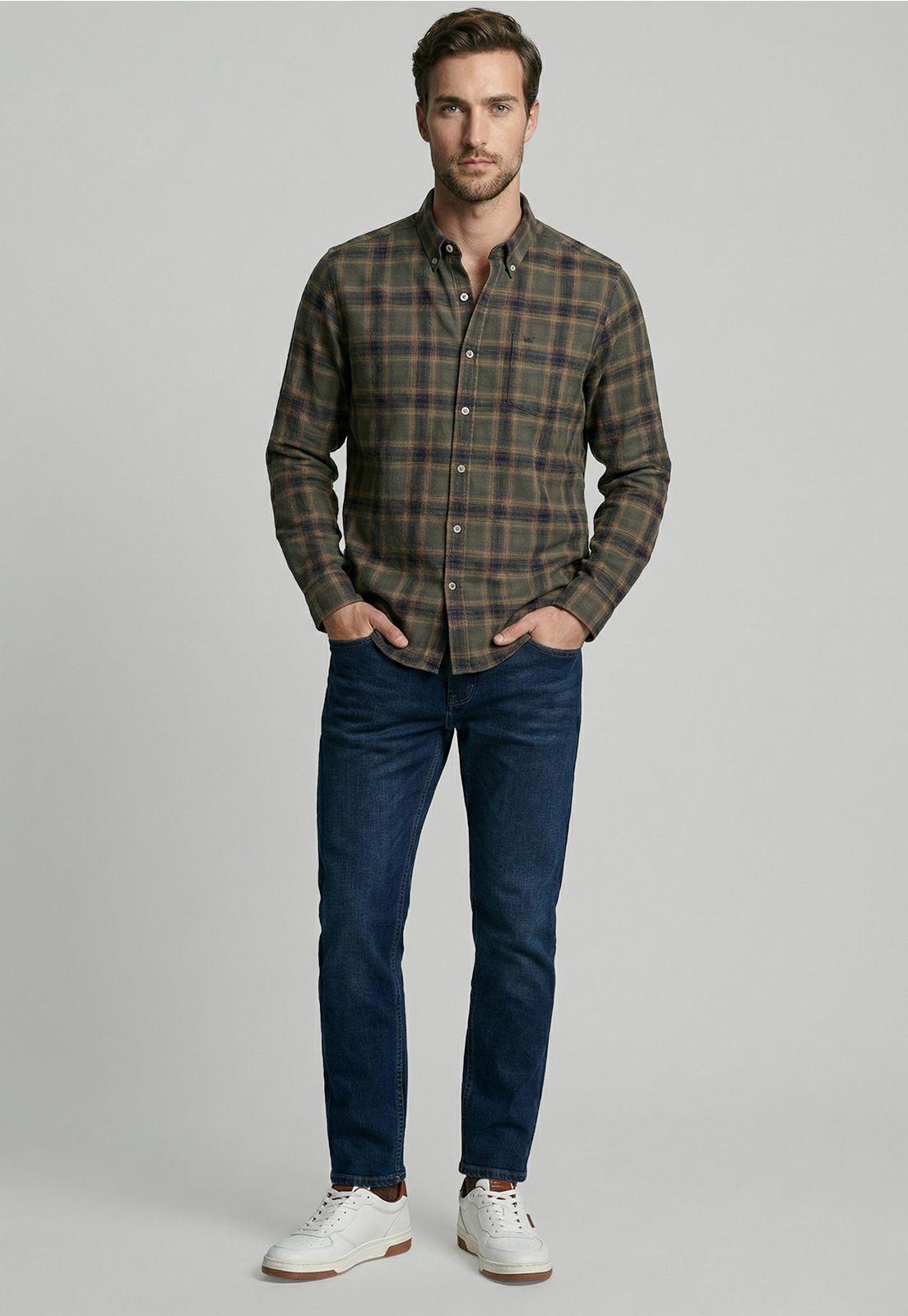 Camisa Cambridge Militar-1