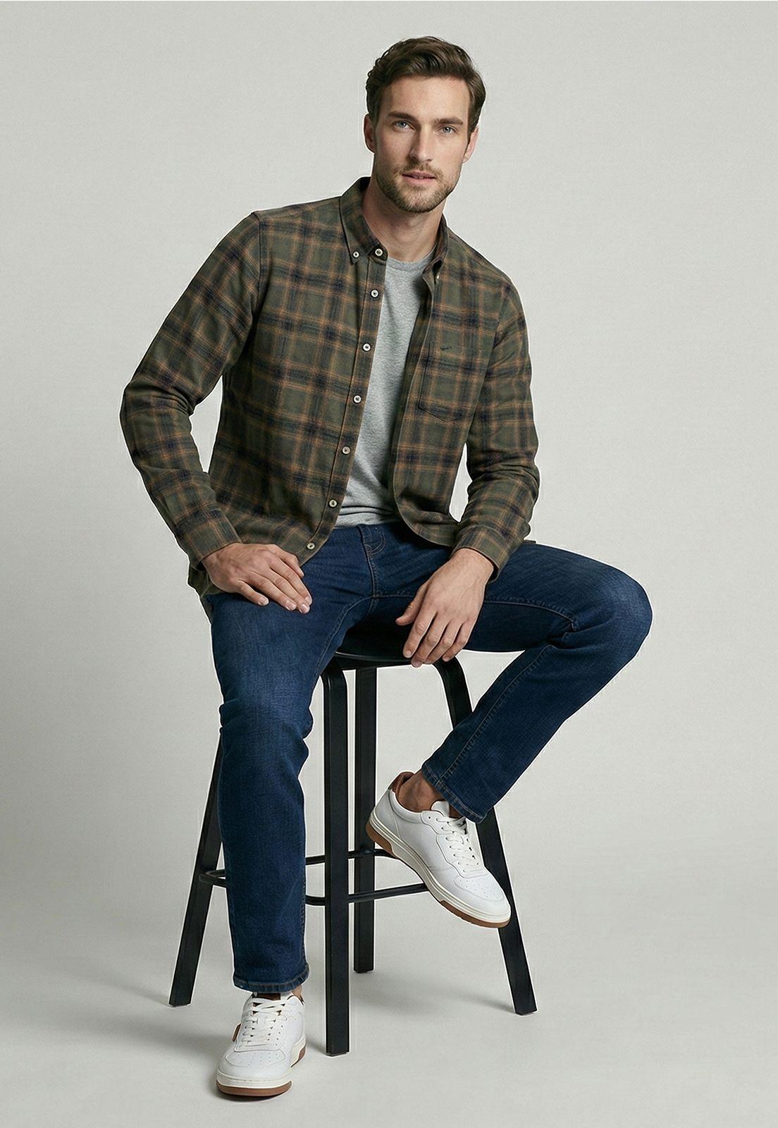 Camisa Cambridge Militar-4