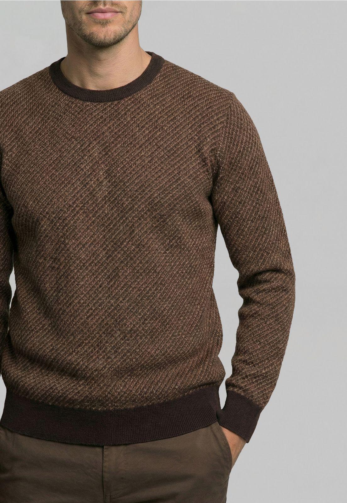 Sweater Leeds Camel Melange-2