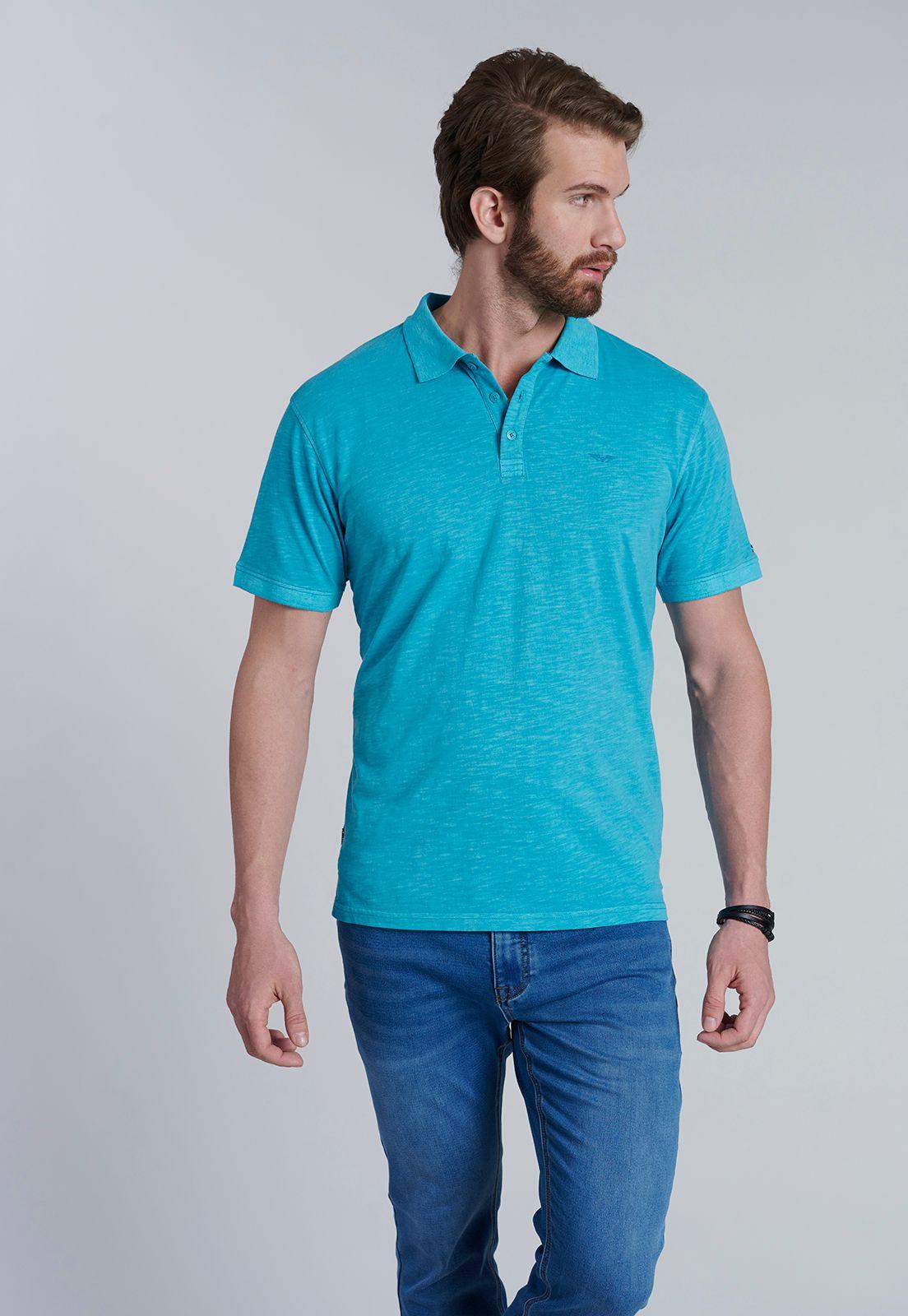 Polera Polo San Diego Turquoise-0