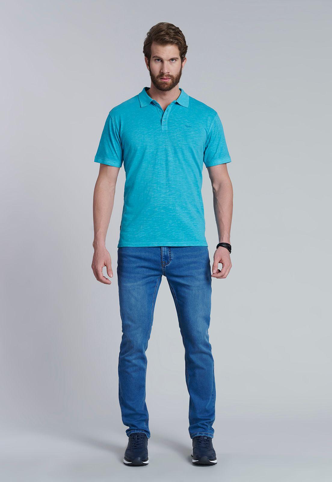 Polera Polo San Diego Turquoise-1