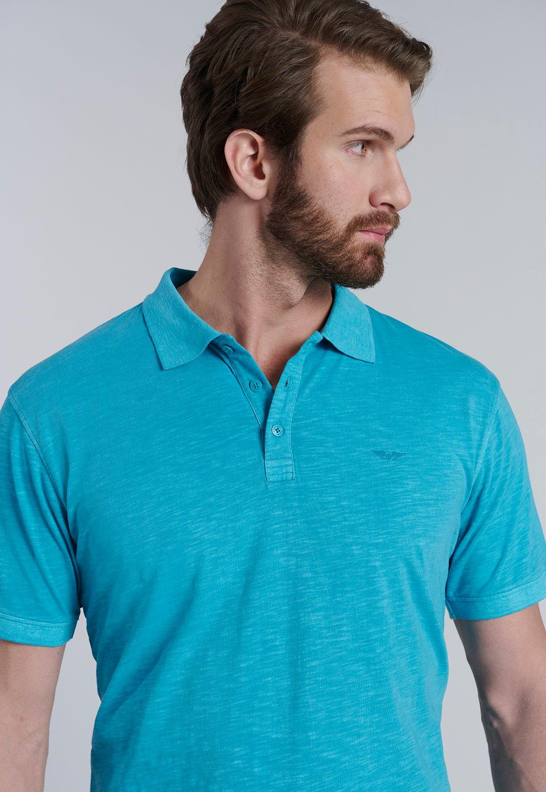 Polera Polo San Diego Turquoise-2
