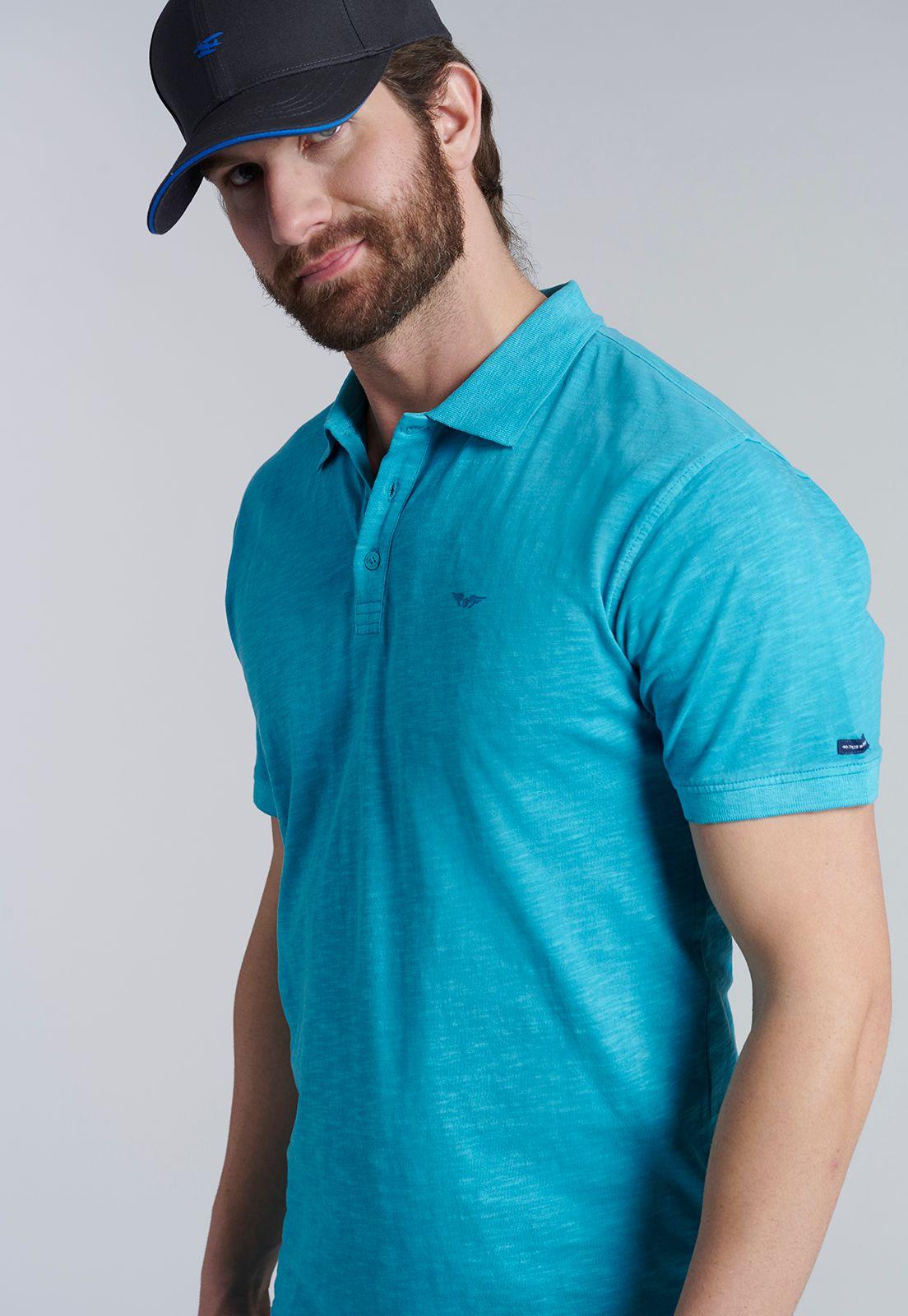 Polera Polo San Diego Turquoise-4
