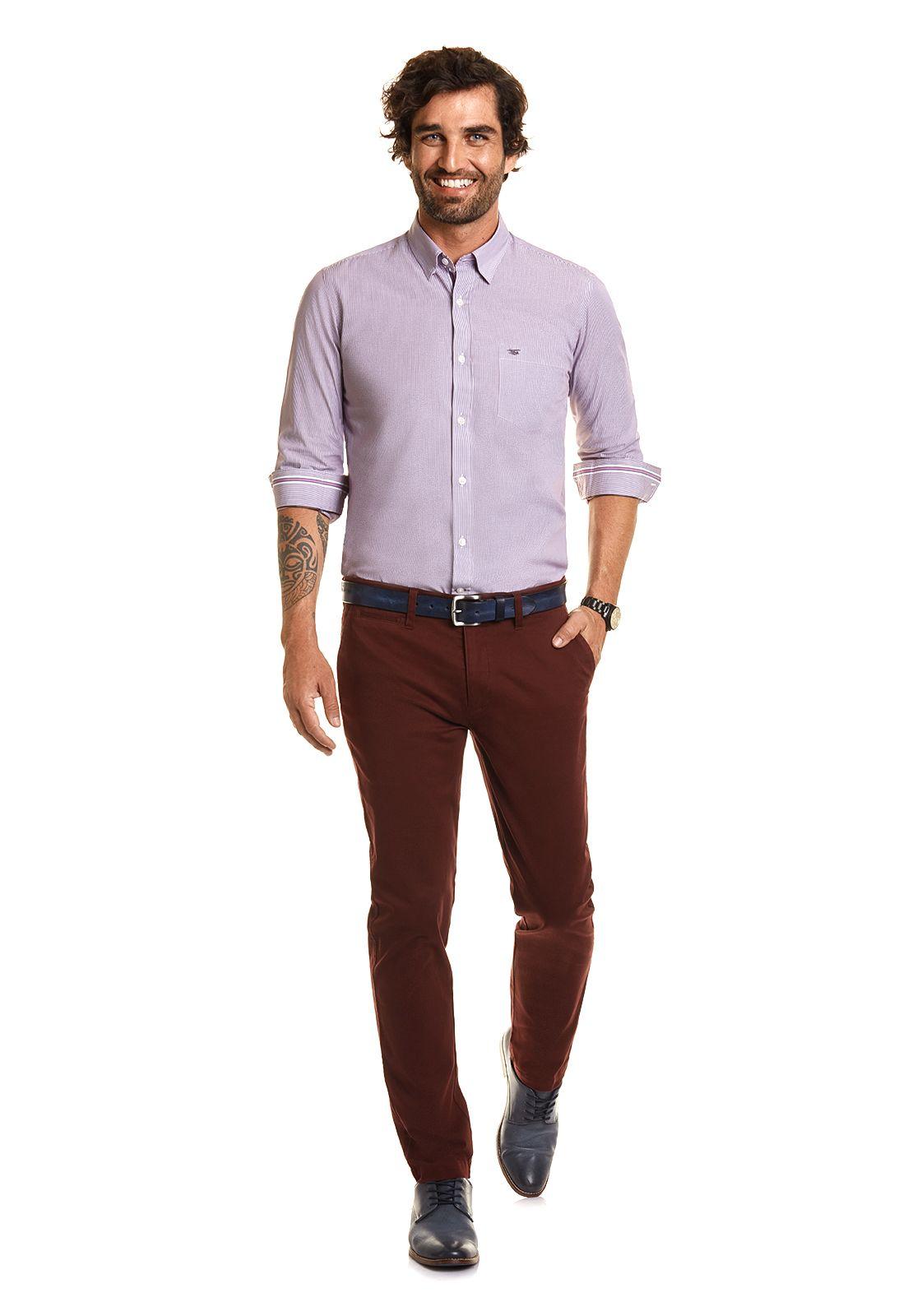 Camisa Fontana Red-1