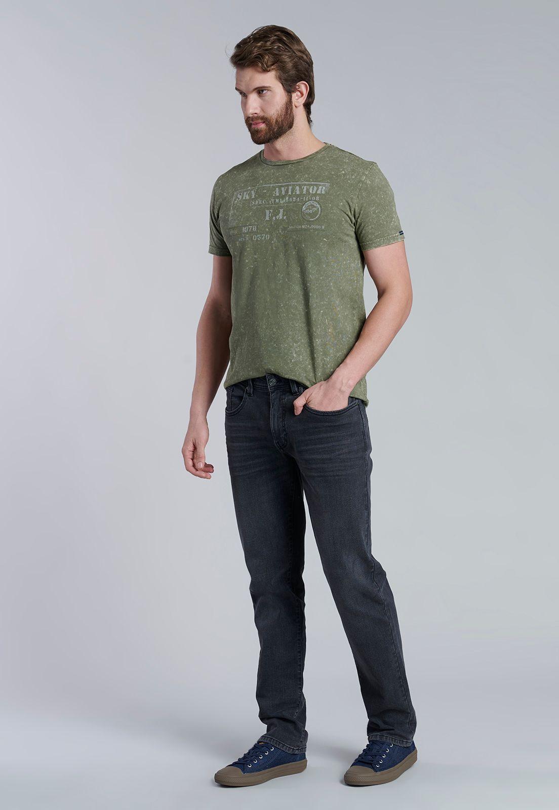 Jeans Básico Grey Bristol Fj-6