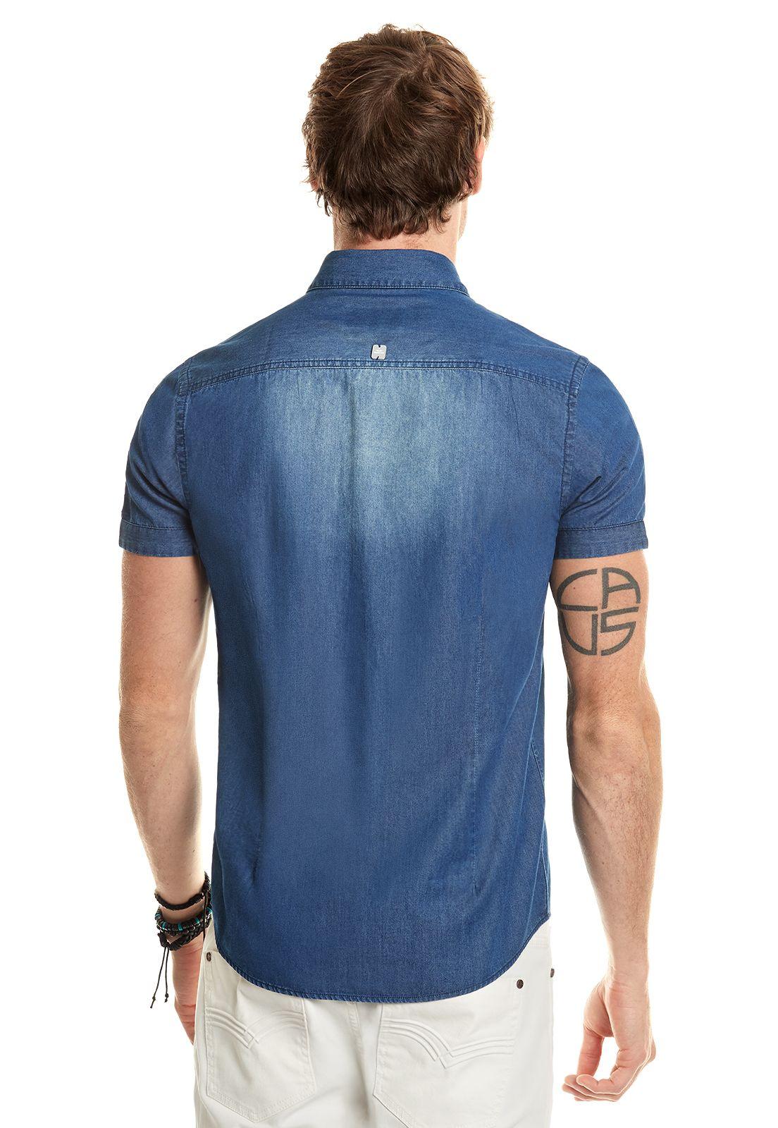 Camisa Denim Patch Fj Blue-2