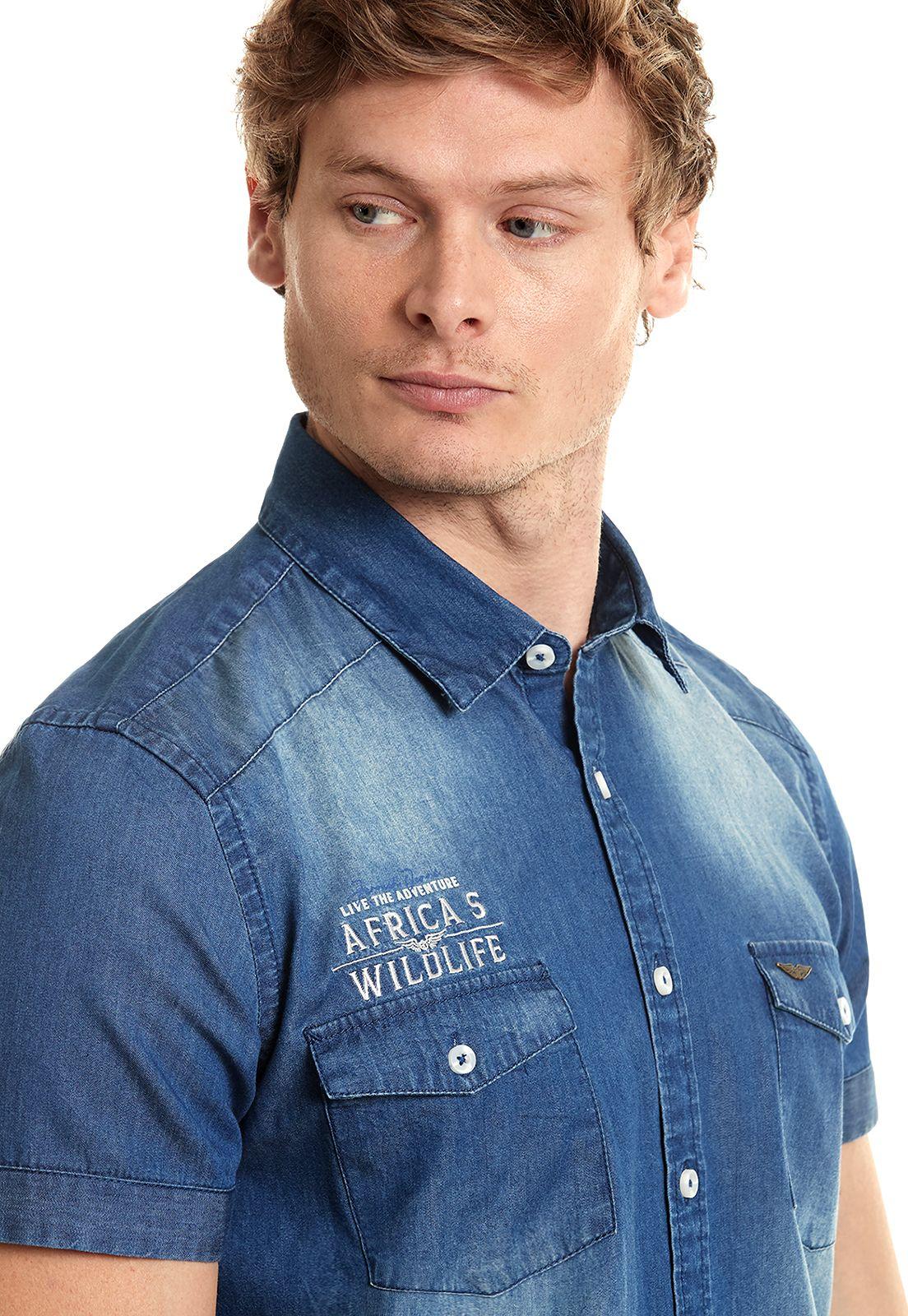 Camisa Denim Patch Fj Blue-3