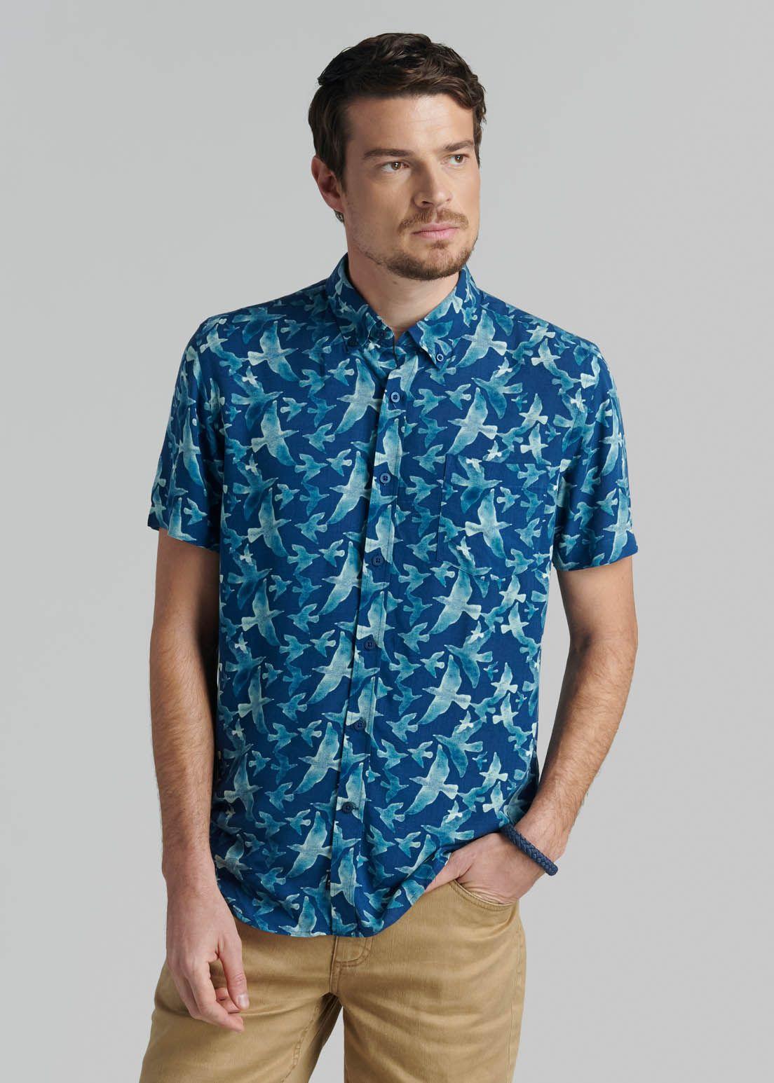 Camisa Roswell Navy-0
