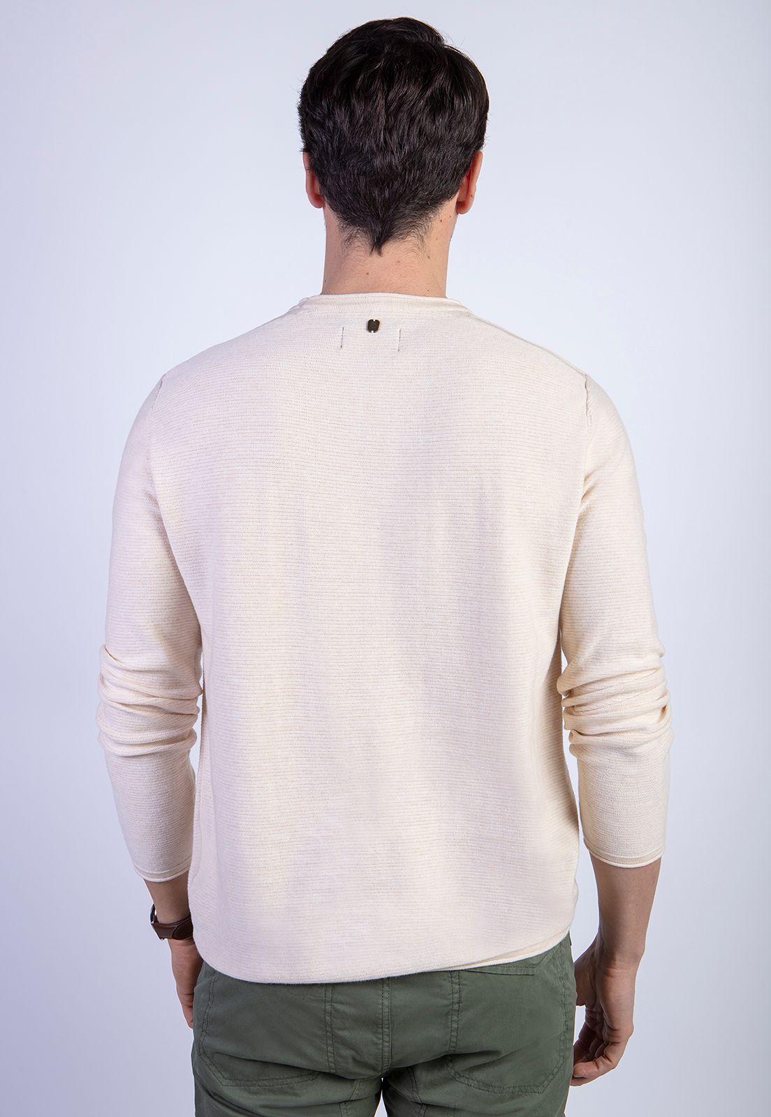Sweater Barlett Fj Sand Melange-1