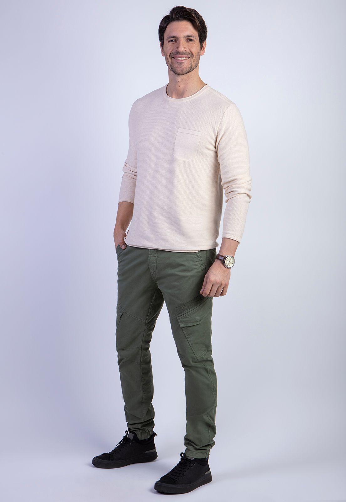Sweater Barlett Fj Sand Melange-2