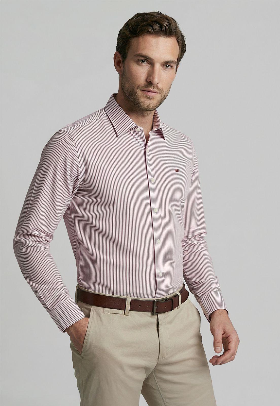 Camisa Austin Burgundy-0